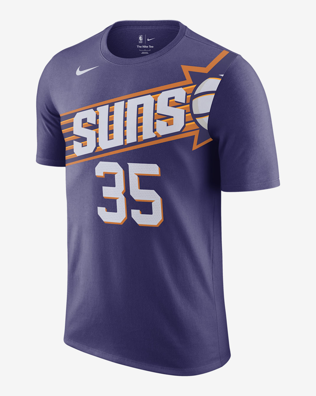 Kevin Durant Phoenix Suns Men's Nike NBA T-Shirt - New Orchid