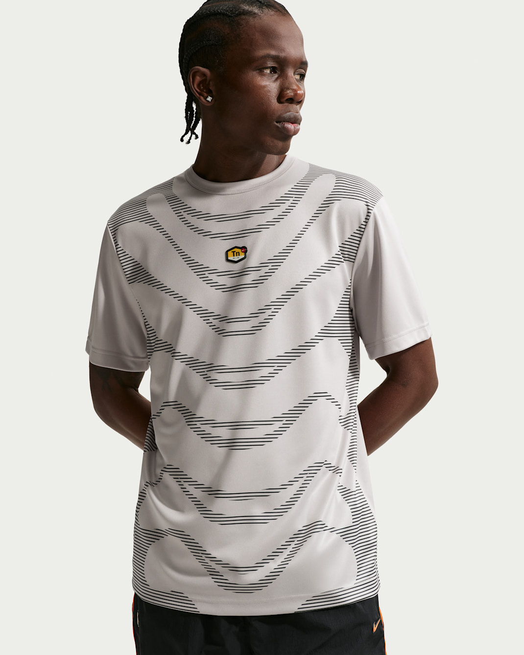 Męska koszulka piłkarska Nike Sportswear Tuned Air - College Grey