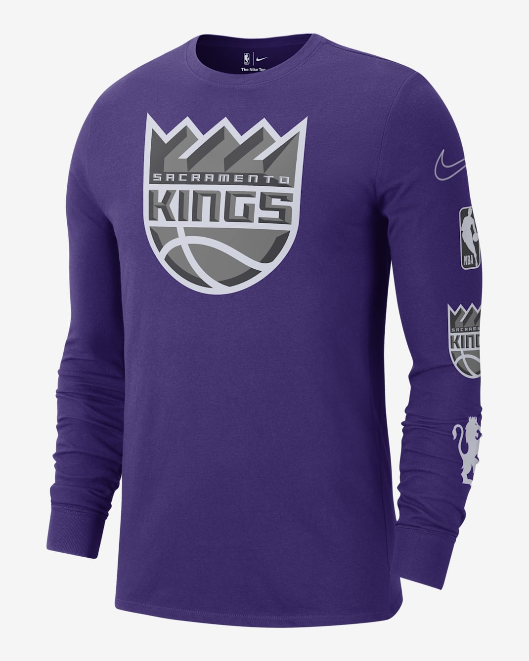 Sacramento Kings City Edition Men's Nike NBA Long-Sleeve T-Shirt - Field Purple