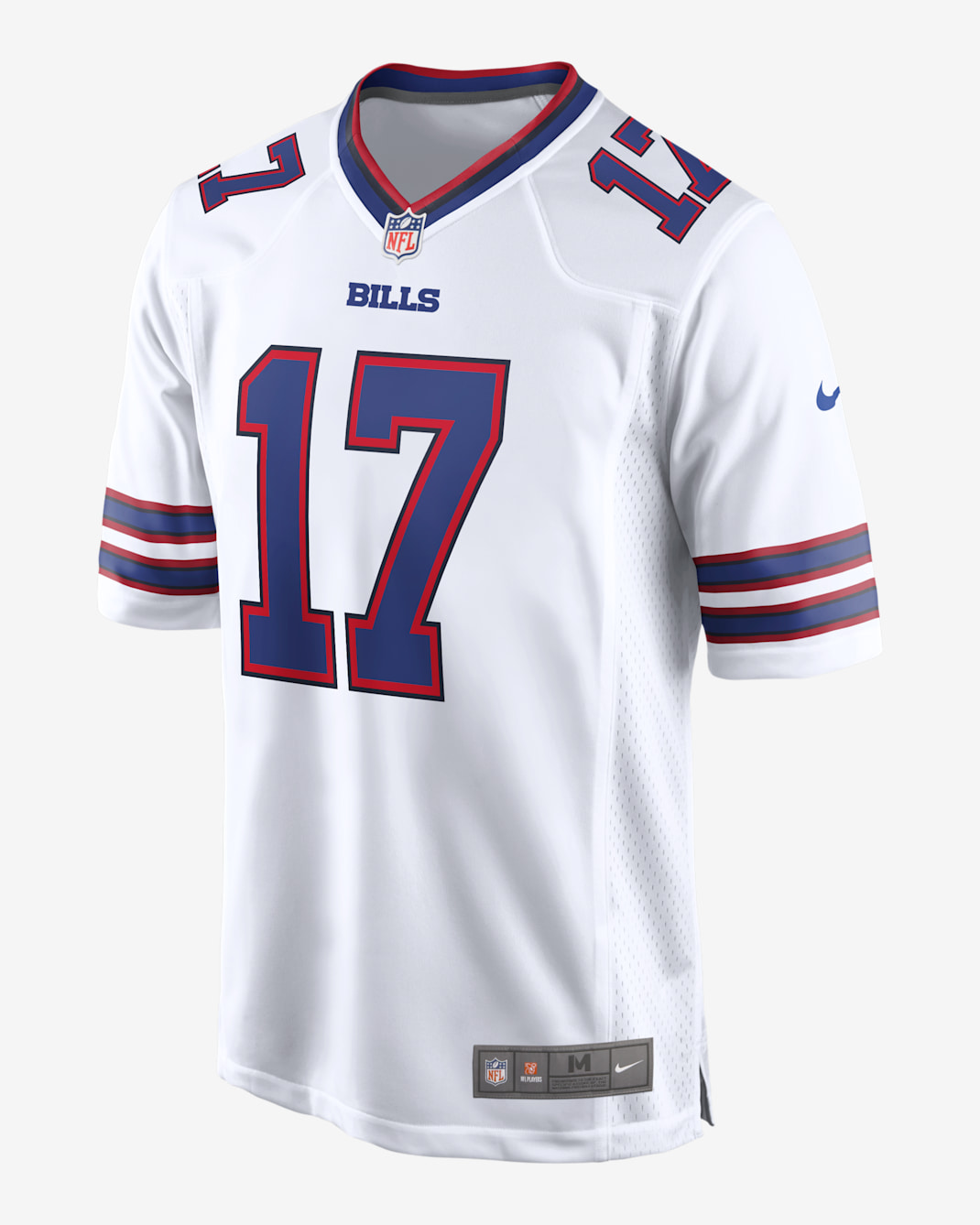 Jersey de fútbol americano Game para hombre NFL Buffalo Bills (Josh Allen) - Blanco