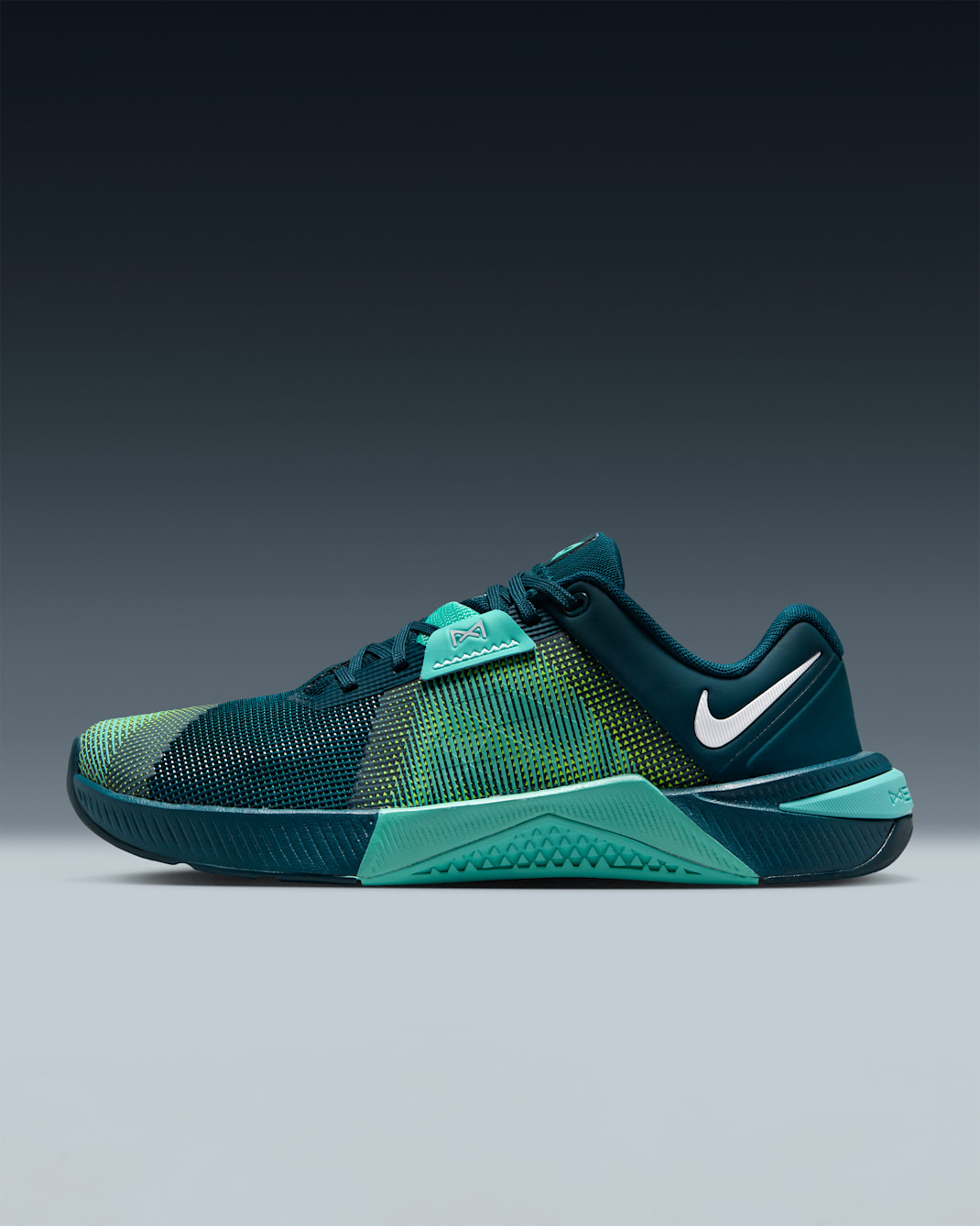 Nike Metcon 10 Women's Workout Shoes - Midnight Turquoise/Bleached Turquoise/Volt/White