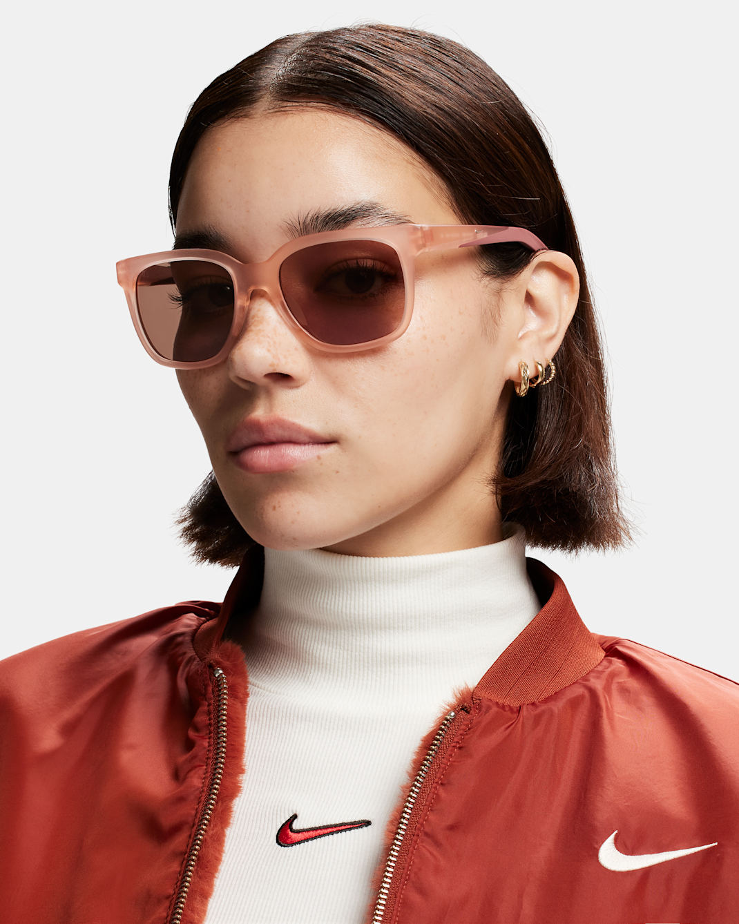 Nike Grand Lentes de sol - Rosa salmón
