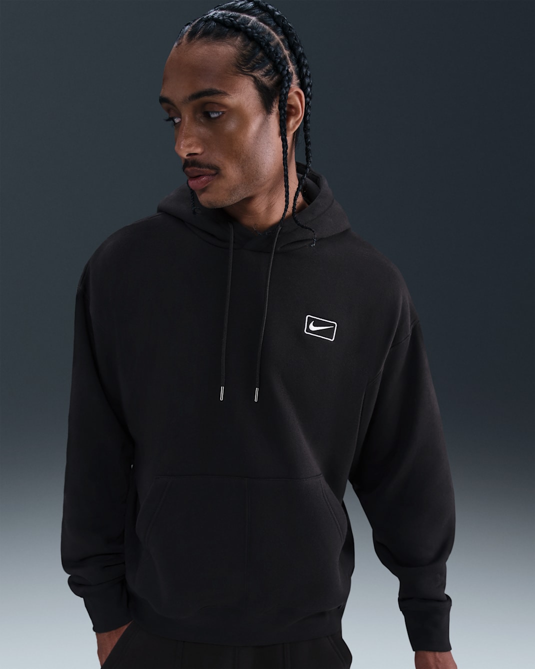 Nike Sportswear Pullover hettegenser for herre - Svart