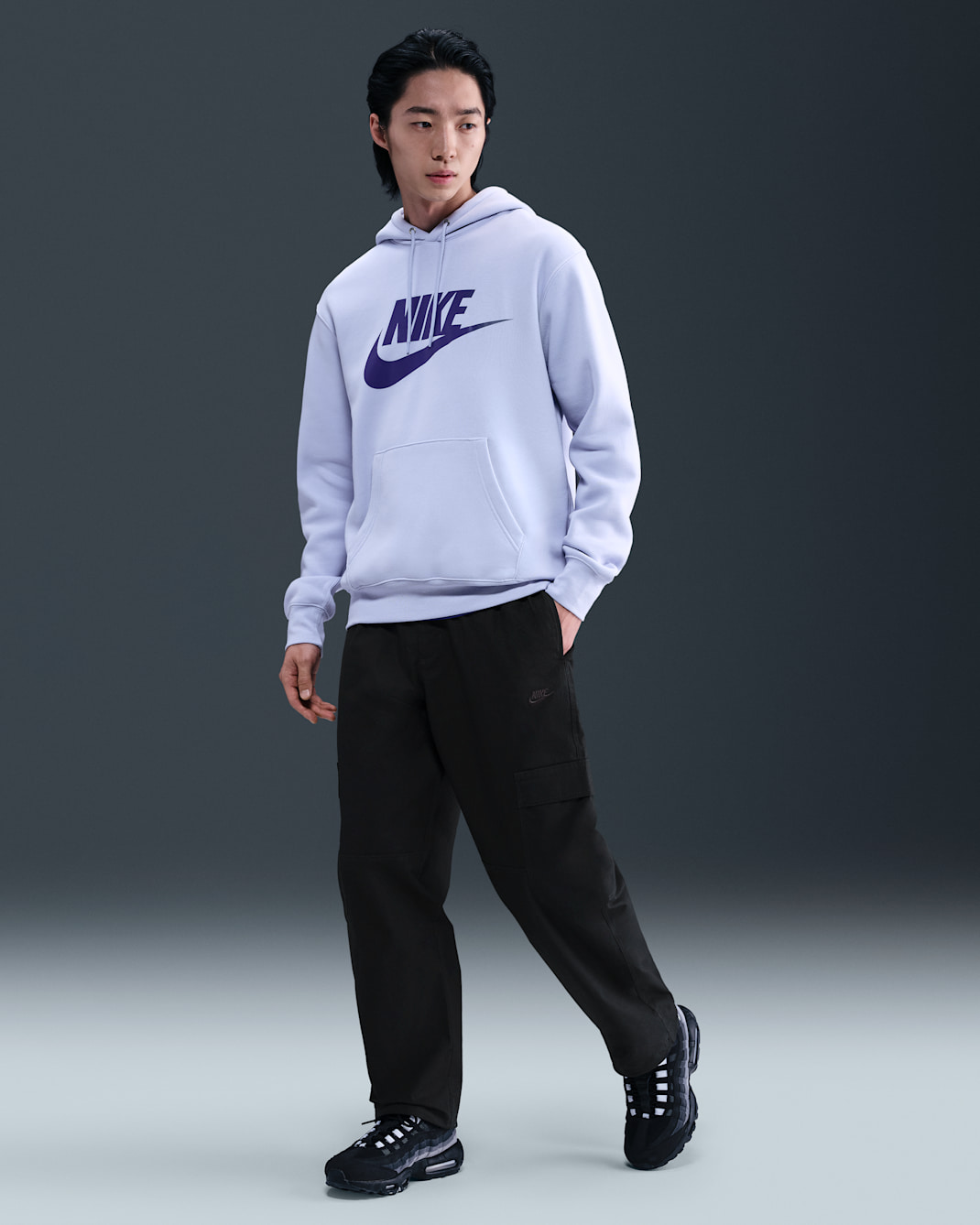 Nike Sportswear Club Men's Woven Cargo Pants - Black/Black