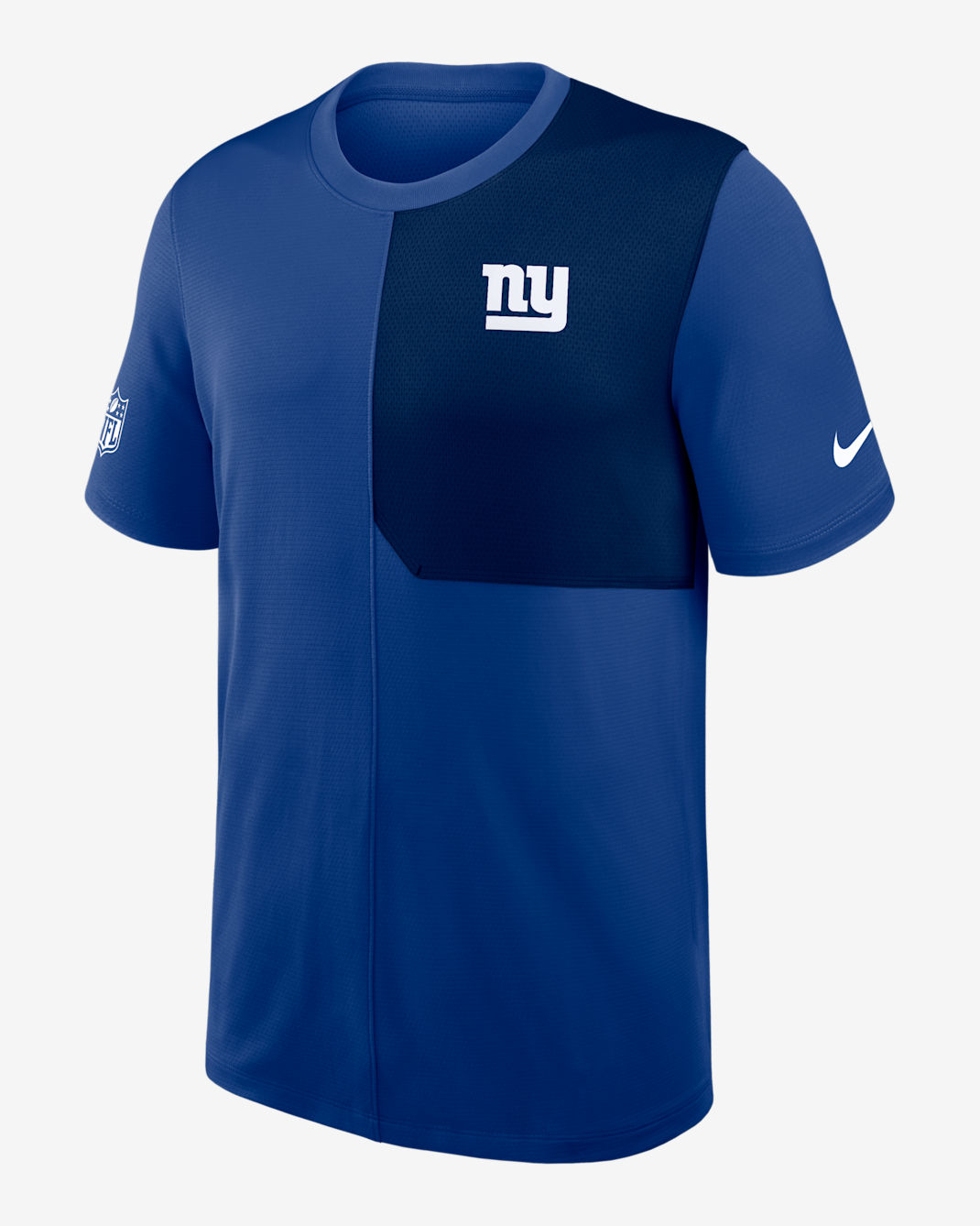 New York Giants Sideline Coach Men's Nike Dri-FIT NFL Top - Blue