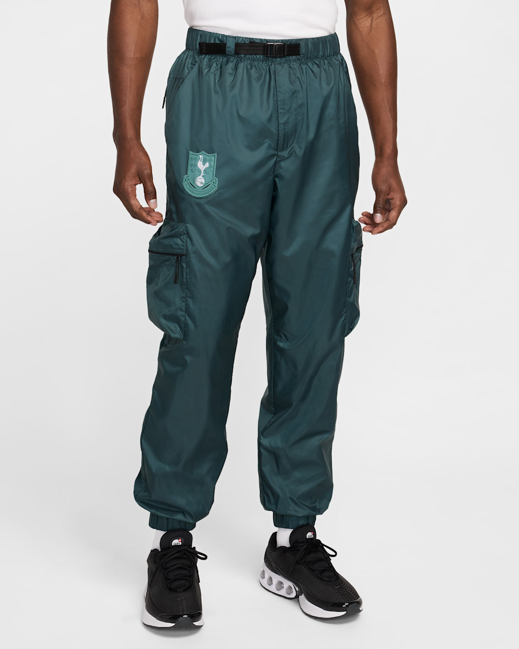 Tottenham Hotspur Tech Third Nike Fußballhose aus Webmaterial mit Futter (Herren) - Faded Spruce/Schwarz/Weiß