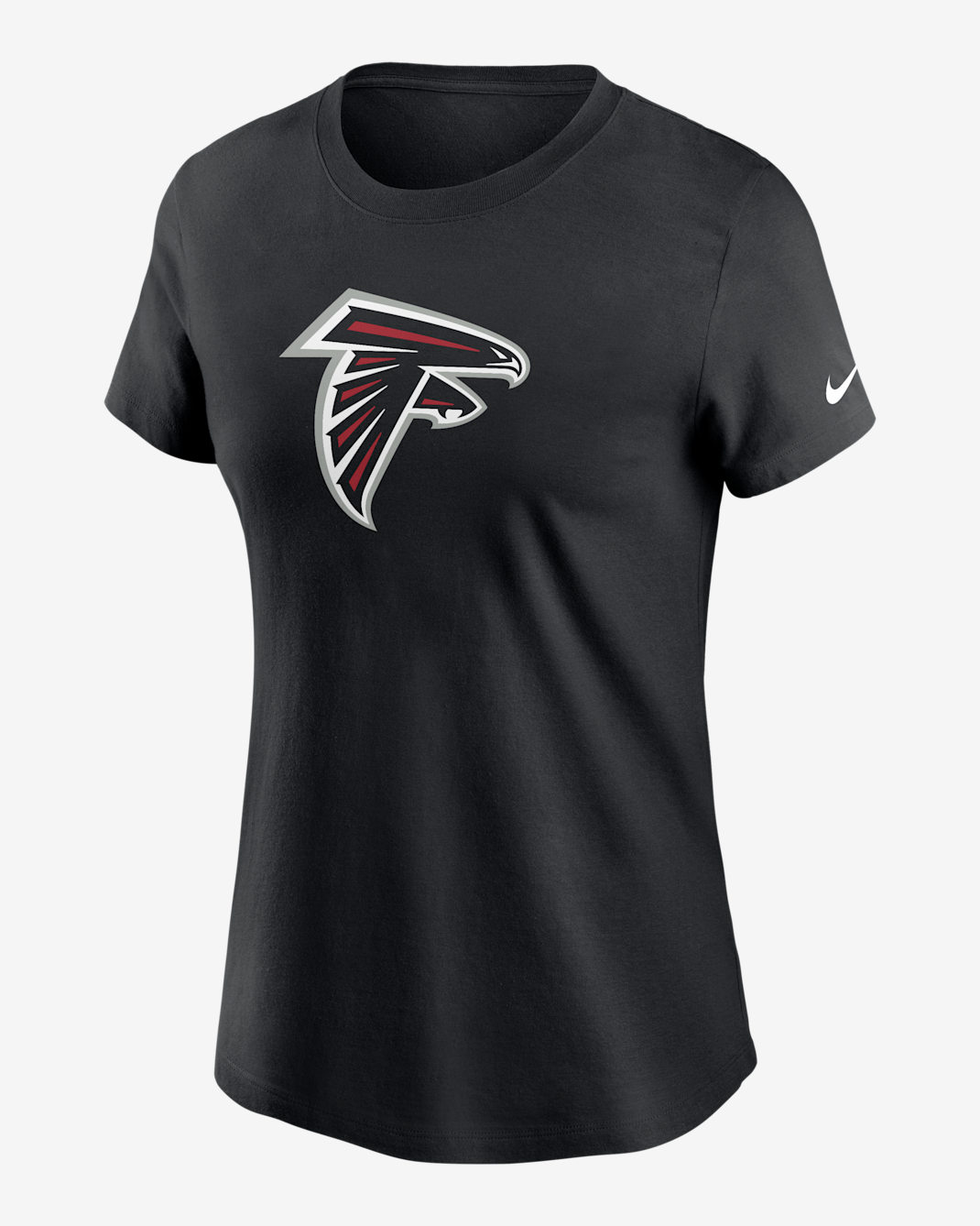 Atlanta Falcons Primary Logo Women's Nike NFL T-Shirt - Black