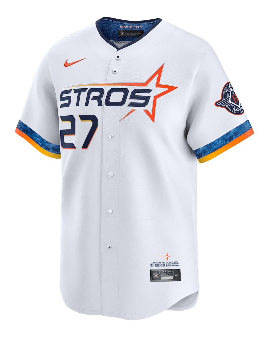 Jose Altuve Houston Astros City Connect Men’s Nike Dri-FIT ADV MLB Limited Jersey - White