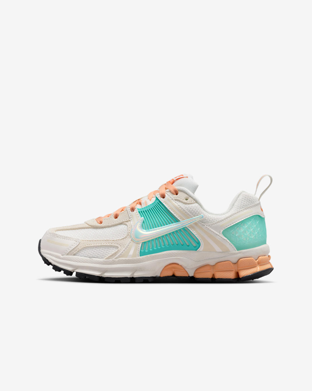 Nike Vomero 5 Big Kids' (Girls') Shoes - Sail/Bleached Turquoise/Marrakesh/Orange Chalk