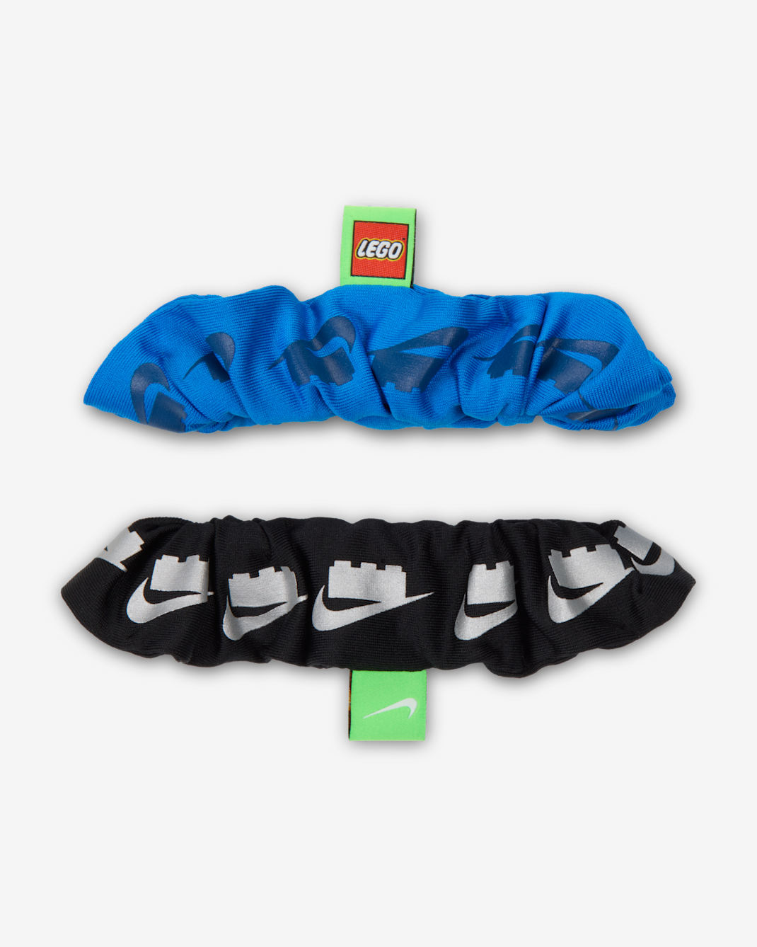 Nike x LEGO® Collection Gathered Hair Ties (2-Pack) - Blue/Black