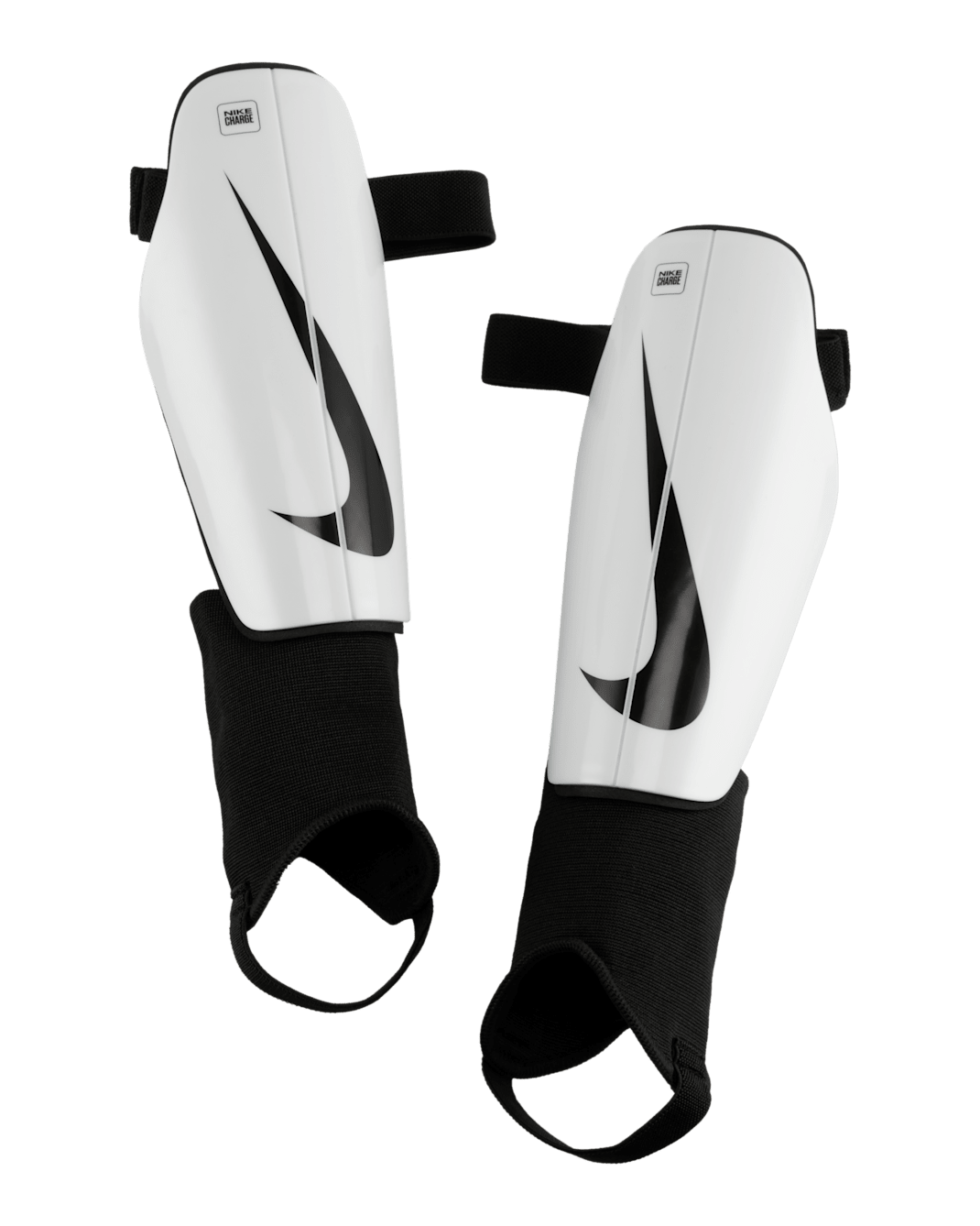 Nike Charge Football Shinguards - White/Black/Black