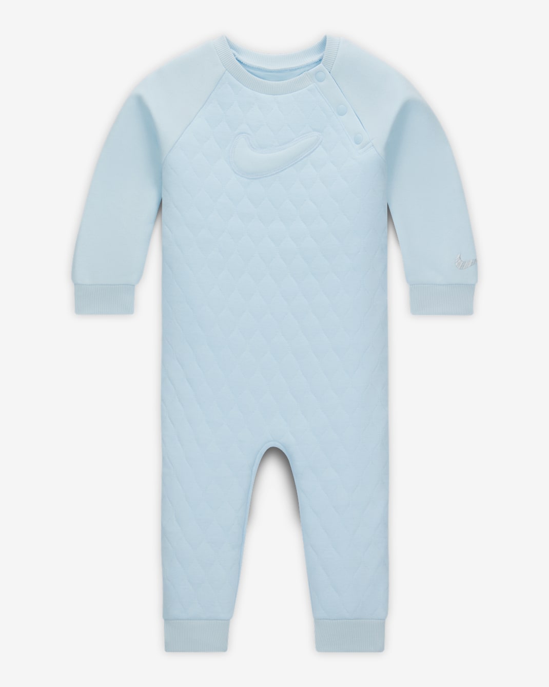 Nike Ready, Set! Baby (12-24M) Coverall - Blue Tint