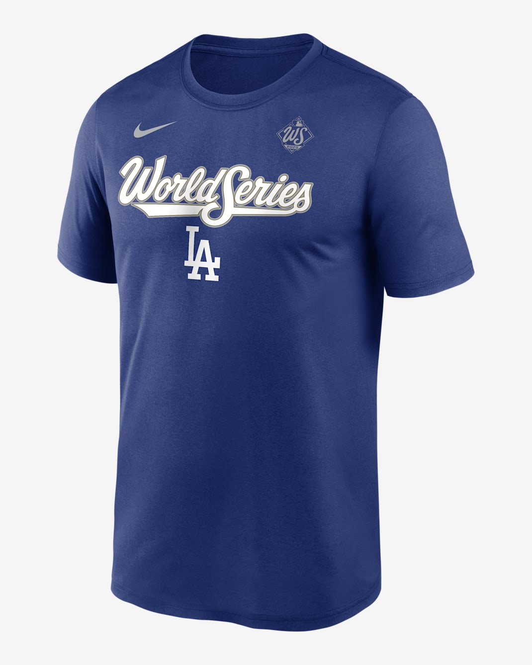 Los Angeles Dodgers 2025 World Series Participant Legend Men's Nike Dri-FIT MLB T-Shirt - Royal
