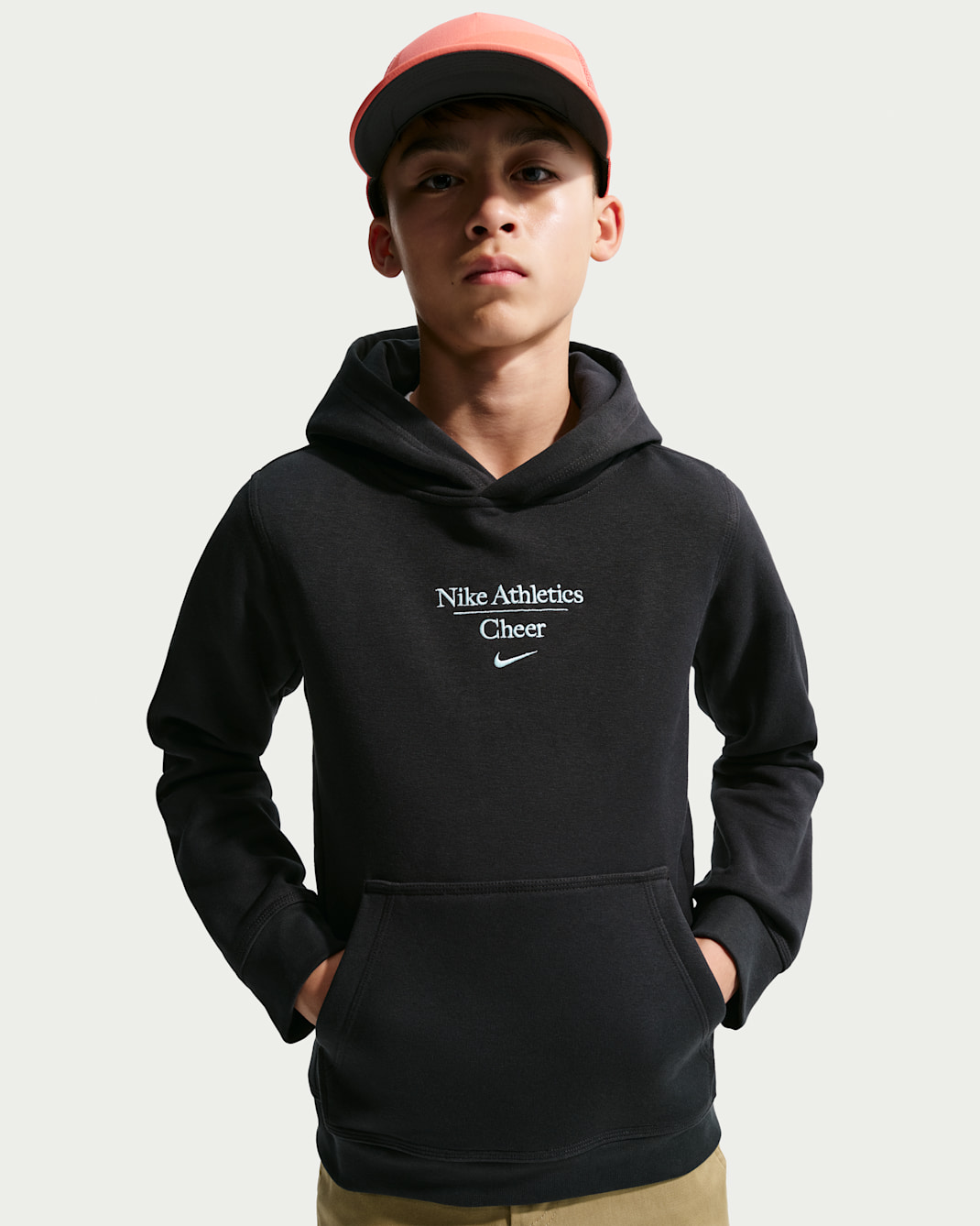 Nike Big Kids' Cheer Pullover Hoodie - Black