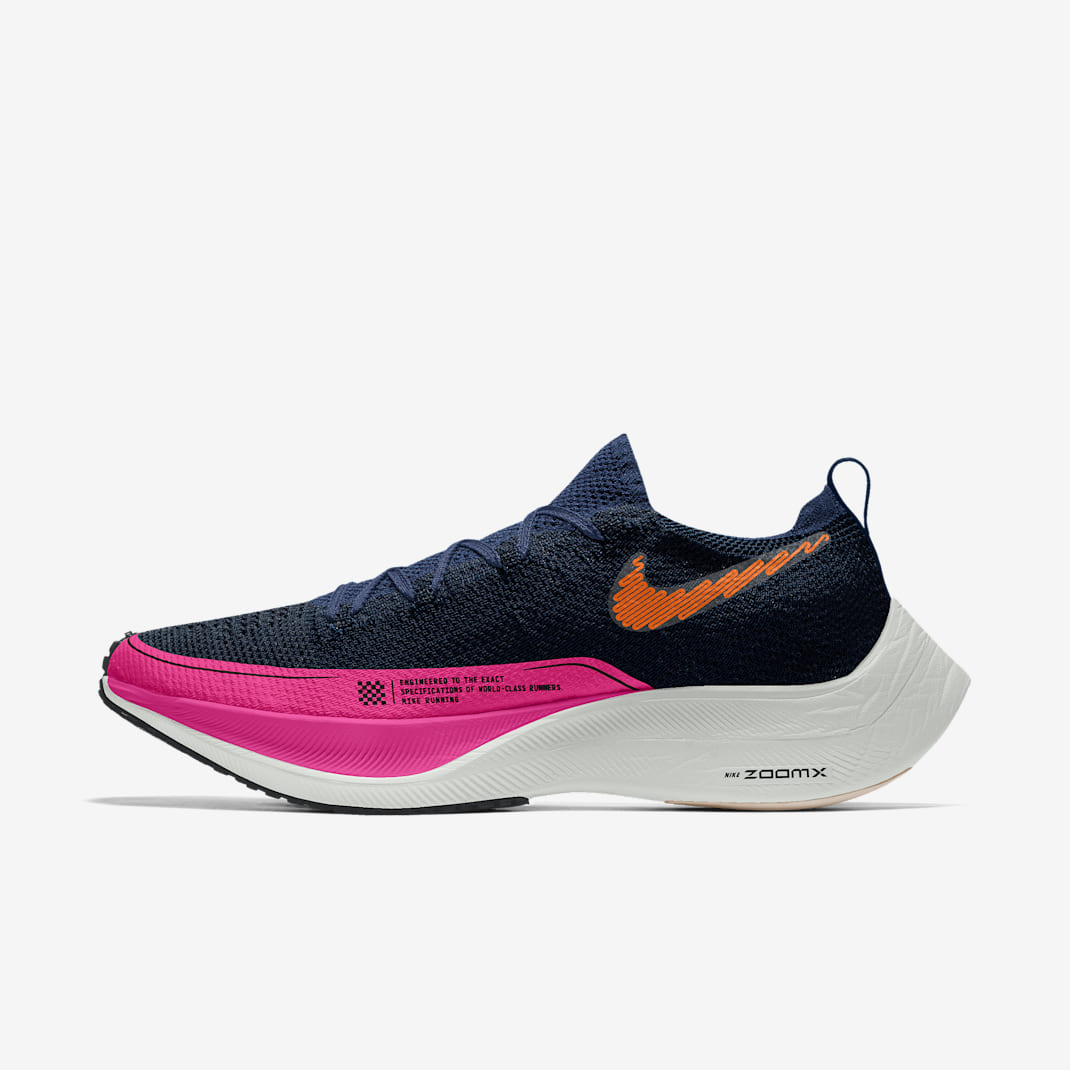 Nike ZoomX Vaporfly NEXT% 2 By You Women's Road Racing Shoes - Multi-Color/Multi-Color/Multi-Color/Multi-Color