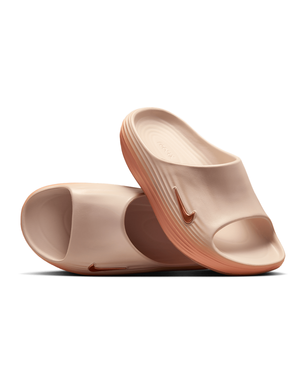 Nike ReactX Rejuven8 女款拖鞋 - Guava Ice/Apricot Agate/Apricot Agate