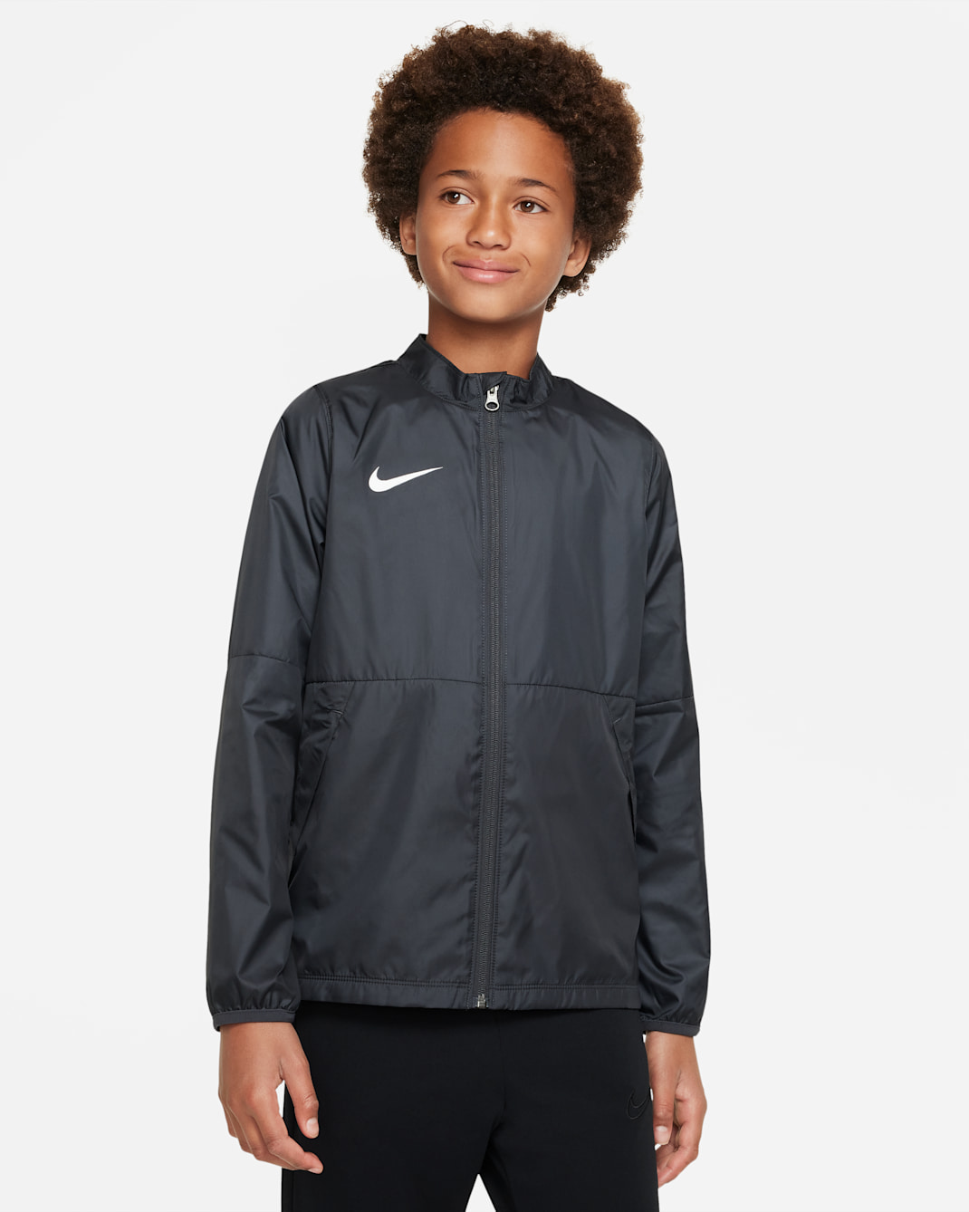 Nike Repel Park20 Kids' Soccer Jacket - Anthracite/Anthracite/White