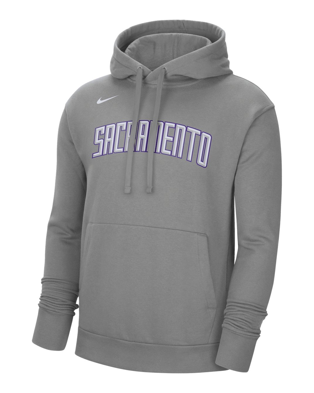 Sacramento Kings City Edition Men's Nike NBA Fleece Pullover Hoodie - Dark Steel Grey