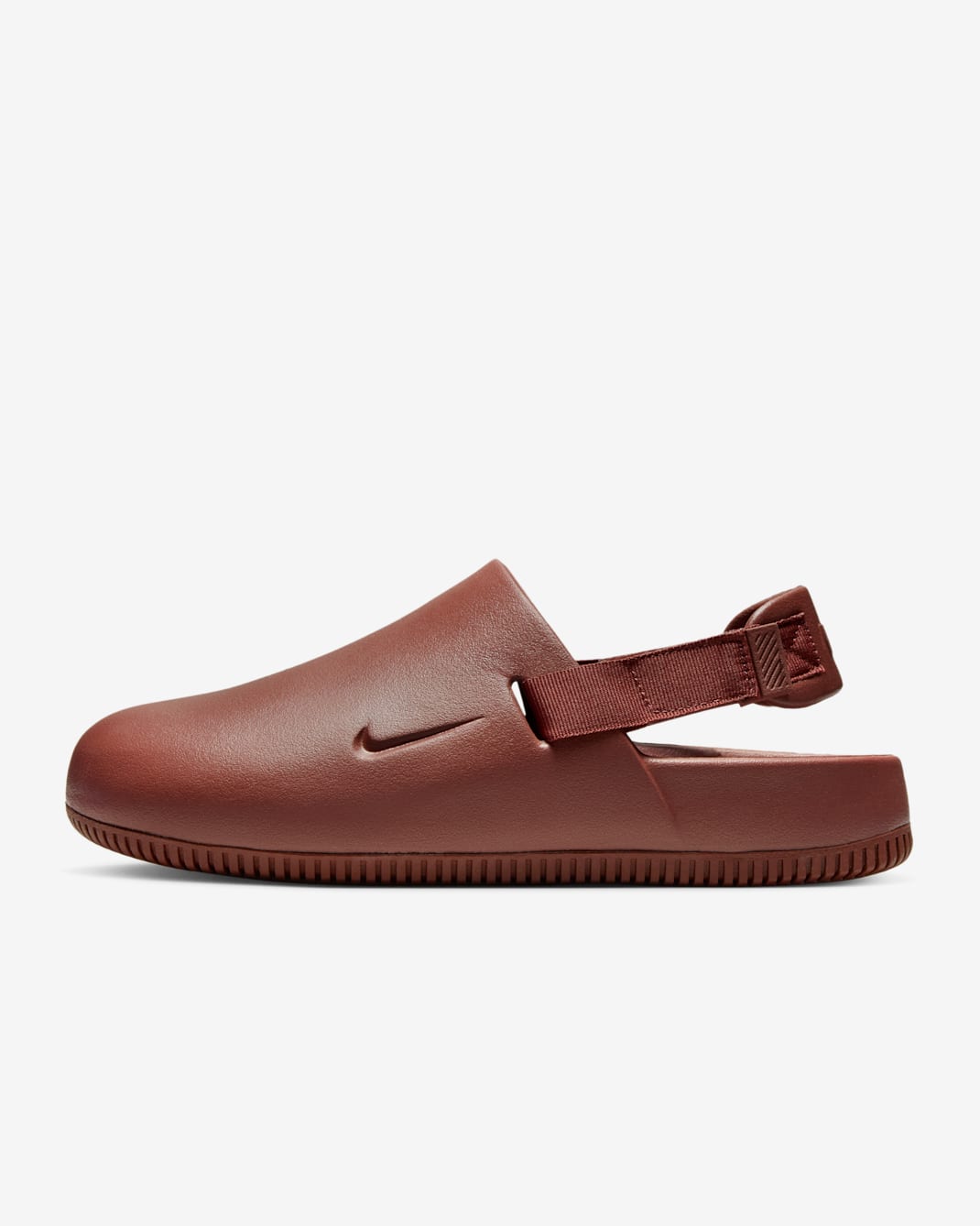 Nike Calm Women's Mules - Red Sepia/Red Sepia/Red Sepia