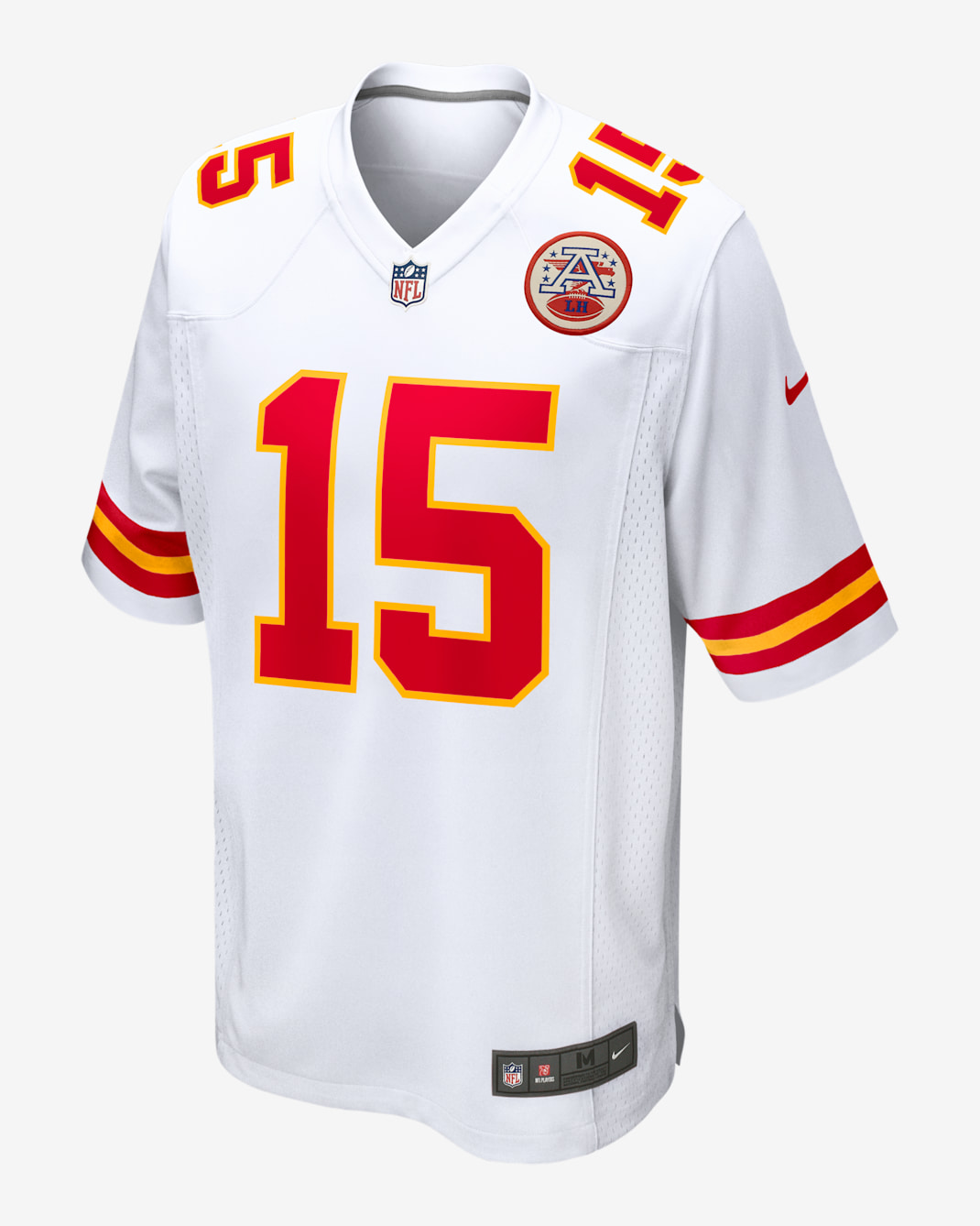 Jersey de juego Nike para hombre Patrick Mahomes Kansas City Chiefs - Blanco