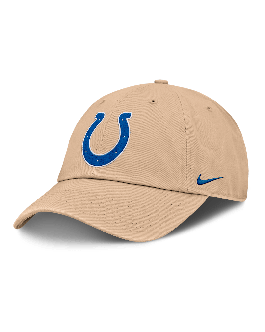 Gorra ajustable Nike de la NFL para hombre Indianapolis Colts Club - Desierto