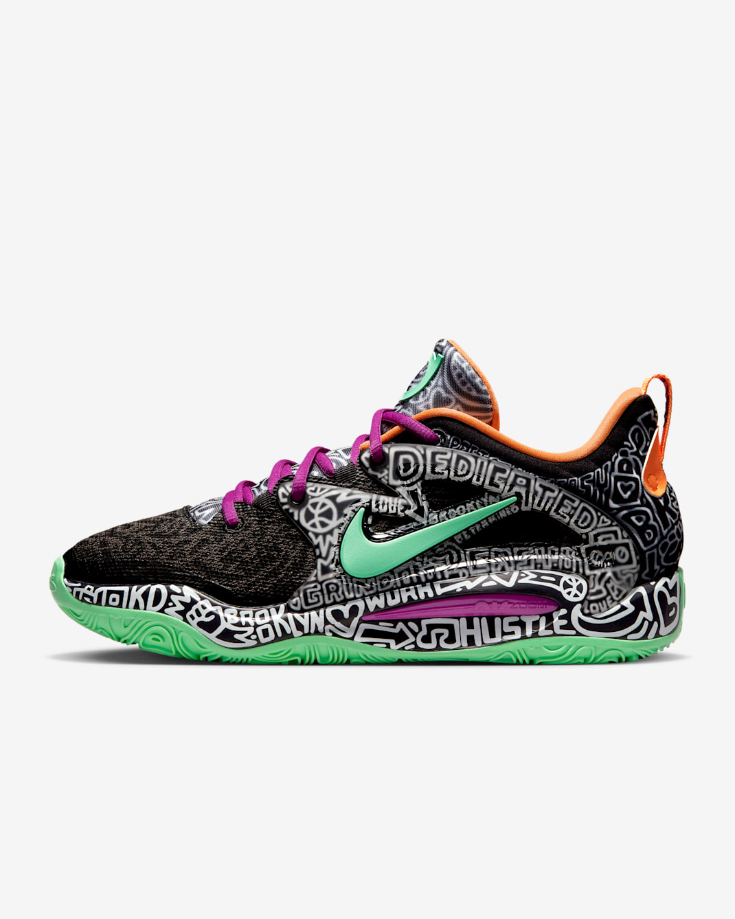 KD15 EP 籃球鞋 - Wolf Grey/Hyper Royal/Peach Cream/Light Crimson