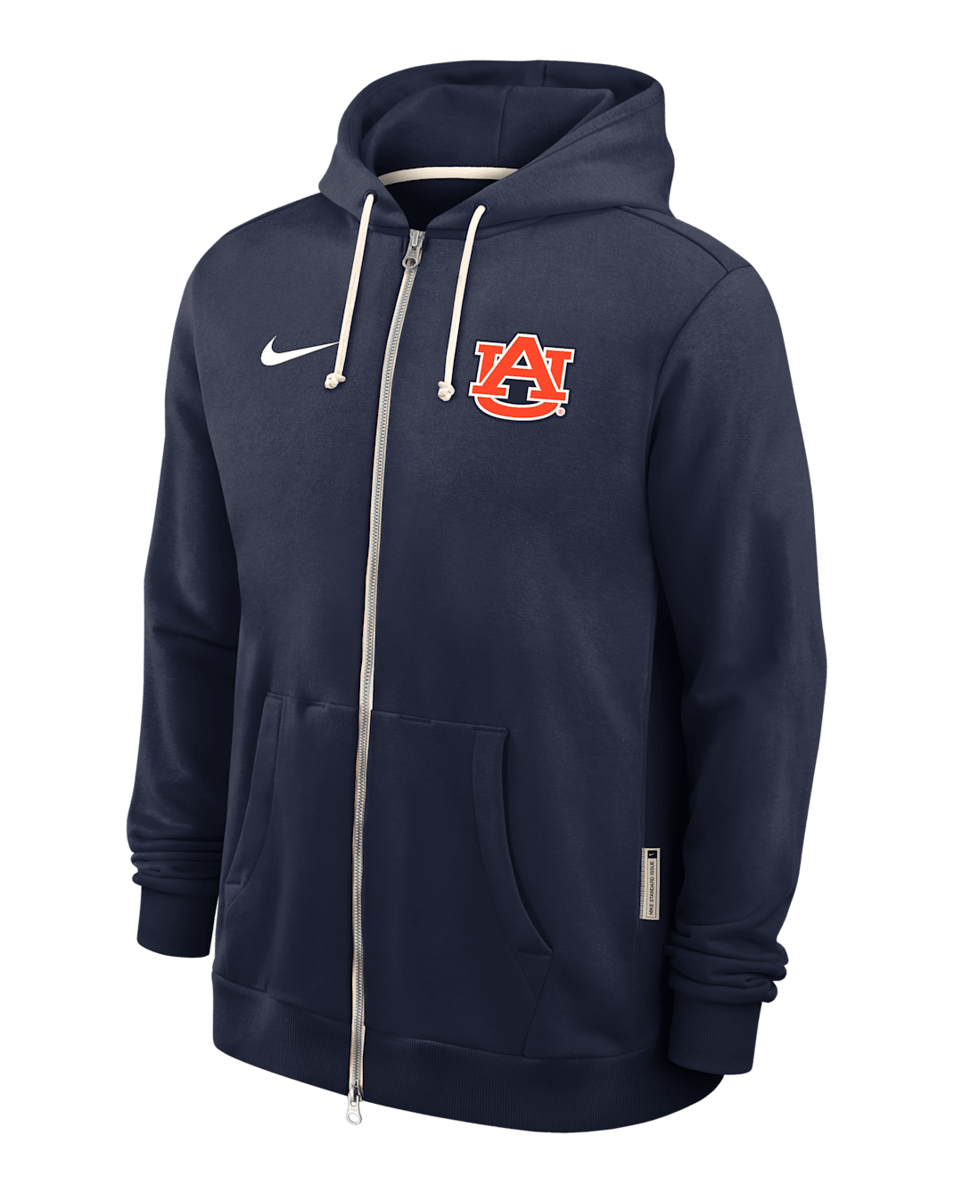 Auburn Sideline Men's Nike Dri-FIT College Full-Zip Hoodie - Navy