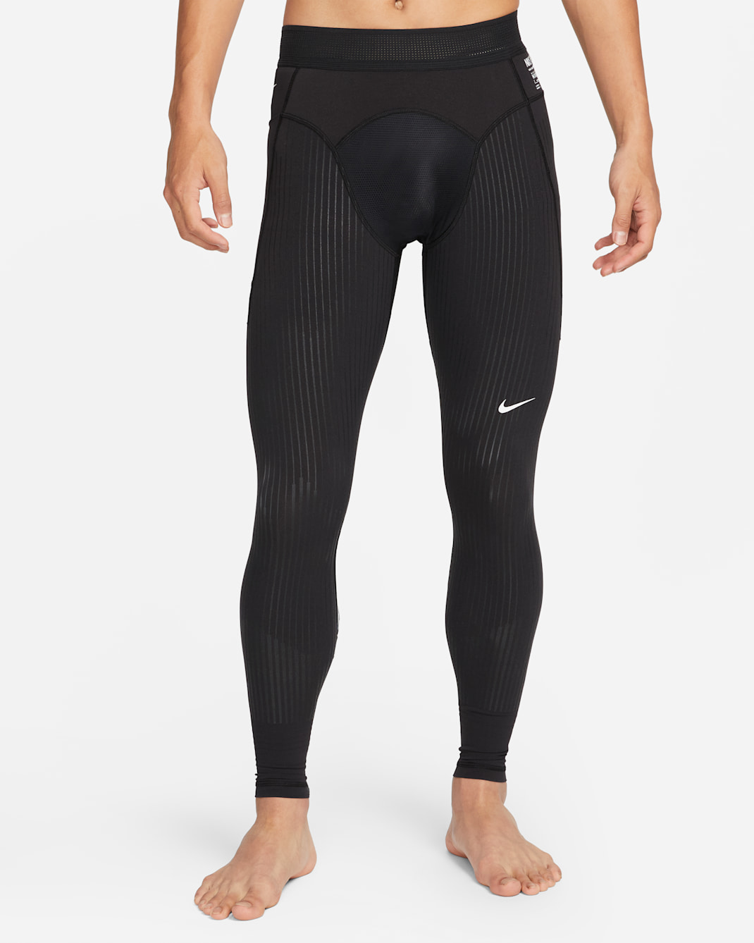 Nike Dri-FIT ADV APS Men's Recovery Versatile Tights - Black/Black/White