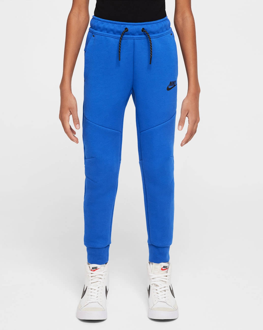 Nike Sportswear Tech Fleece Big Kids' Joggers - Game Royal/Black/Black