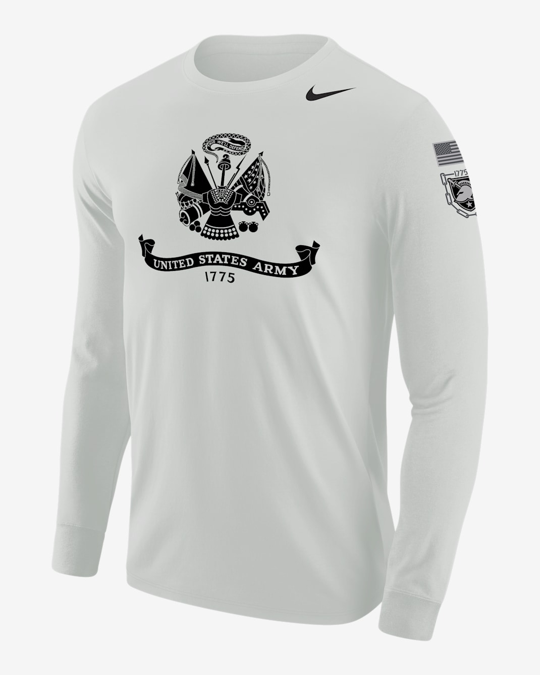 Army Rivalry Men's Nike College Long-Sleeve T-Shirt - Grey