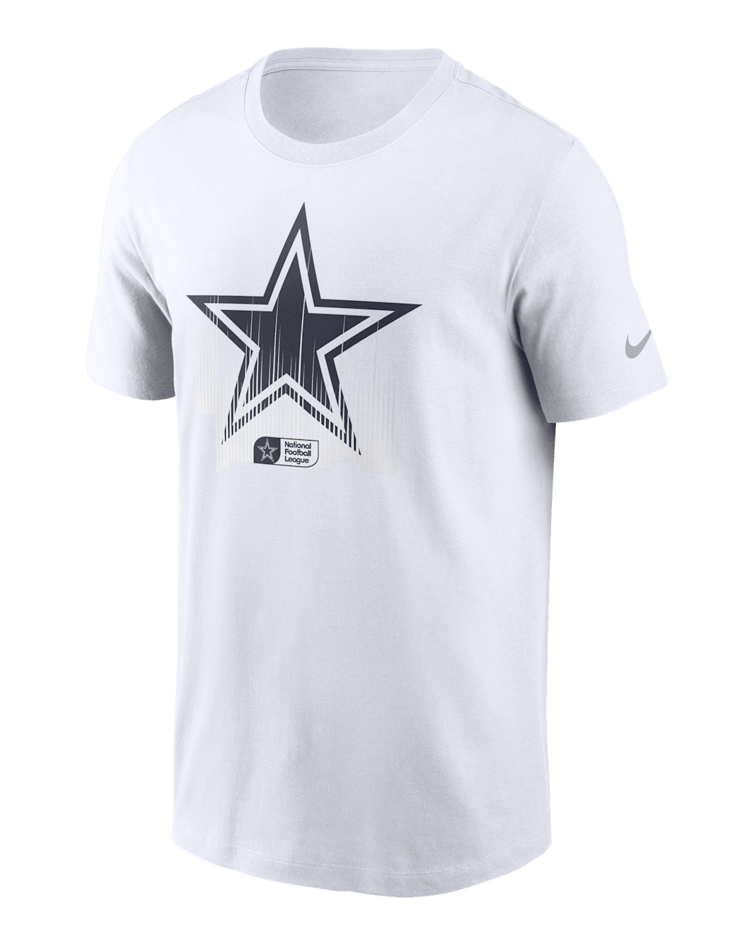 Dallas Cowboys Faded Essential Men's Nike NFL T-Shirt - White
