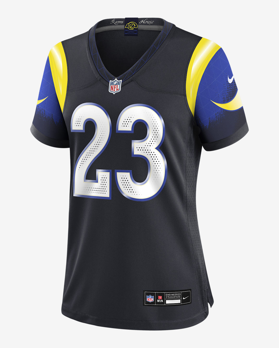 Kyren Williams Los Angeles Rams Rivalries Collection Women’s Nike NFL Game Jersey - Navy