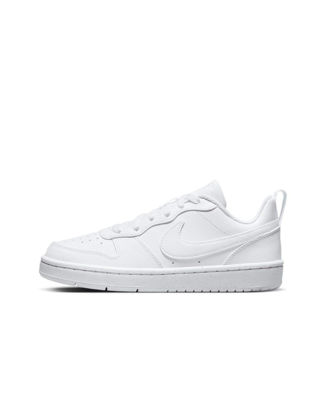 Nike Court Borough Low Recraft Older Kids' Shoes - White/White/White