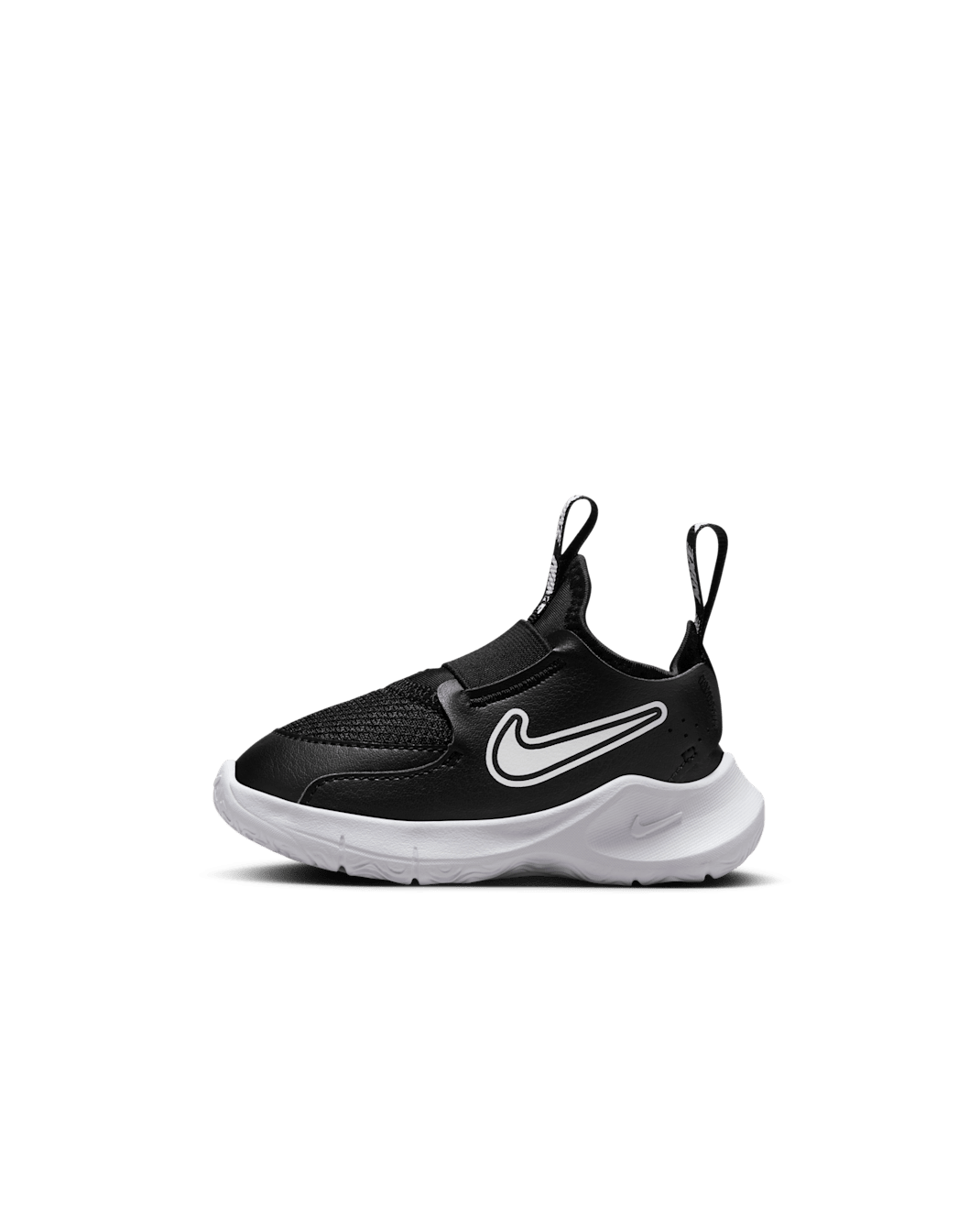 Nike Flex Runner 3 Baby/Toddler Shoes - Black/White