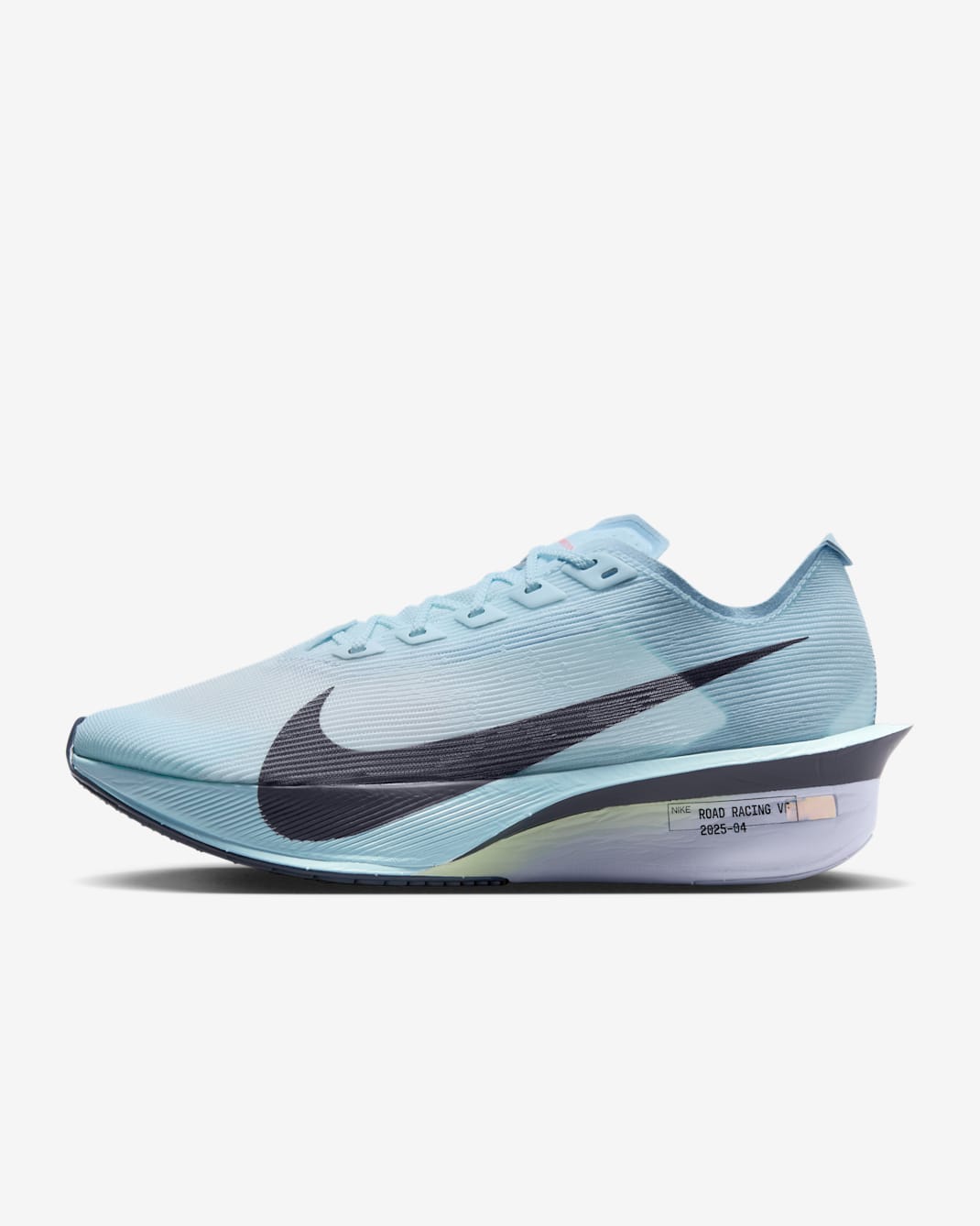 รองเท้าวิ่งโร้ดเรซซิ่งผู้หญิง Nike Vaporfly 4 - Glacier Blue/Blue Tint/Amethyst Tint/Gridiron