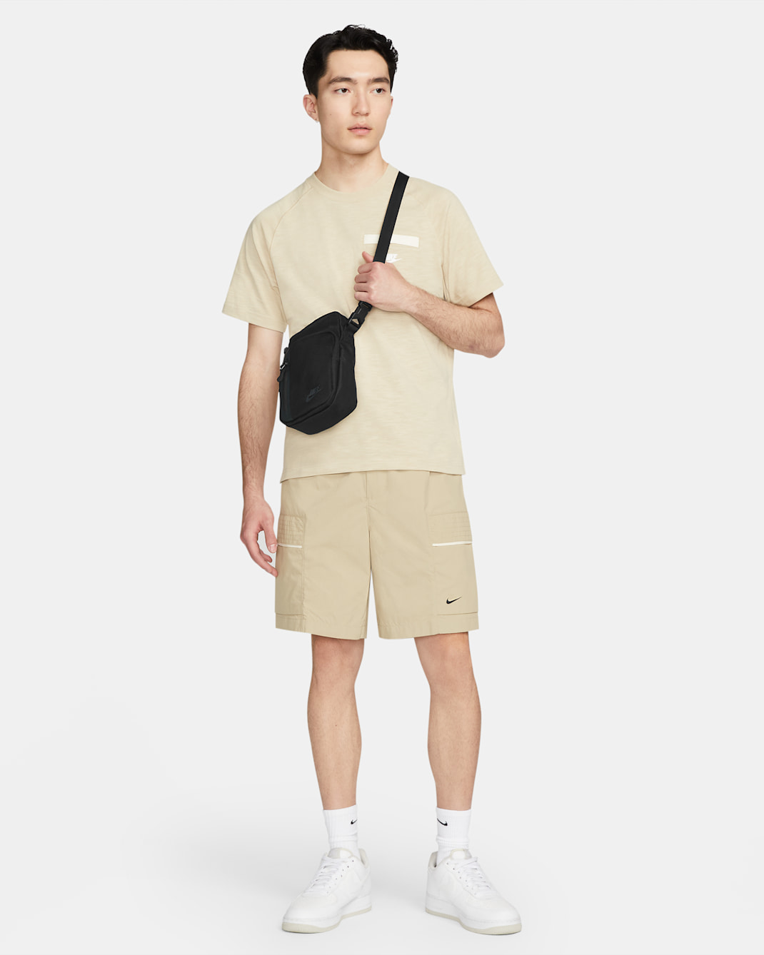 Sac à bandoulière Nike Elemental Premium (4 L) - Noir/Noir/Anthracite