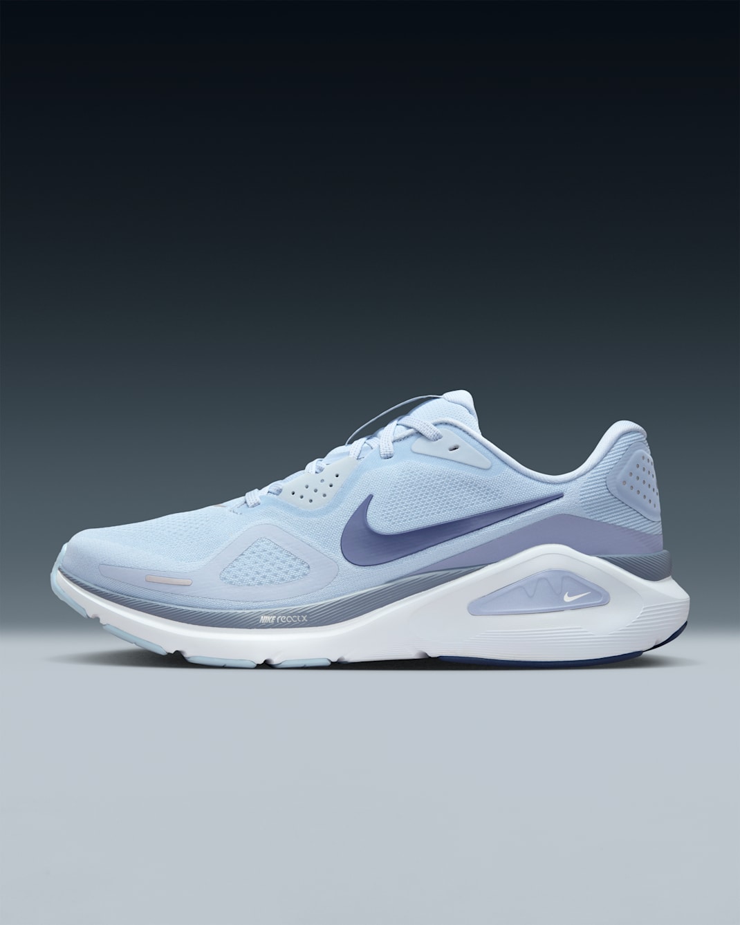 Nike Structure 26 Men's Road Running Shoes - Light Armory Blue/Ashen Slate/Football Grey/Diffused Blue