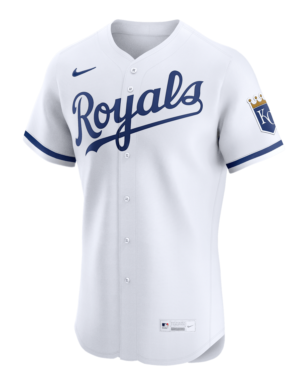 Jersey Nike Dri-FIT ADV de la MLB Elite para hombre Kansas City Royals - Blanco