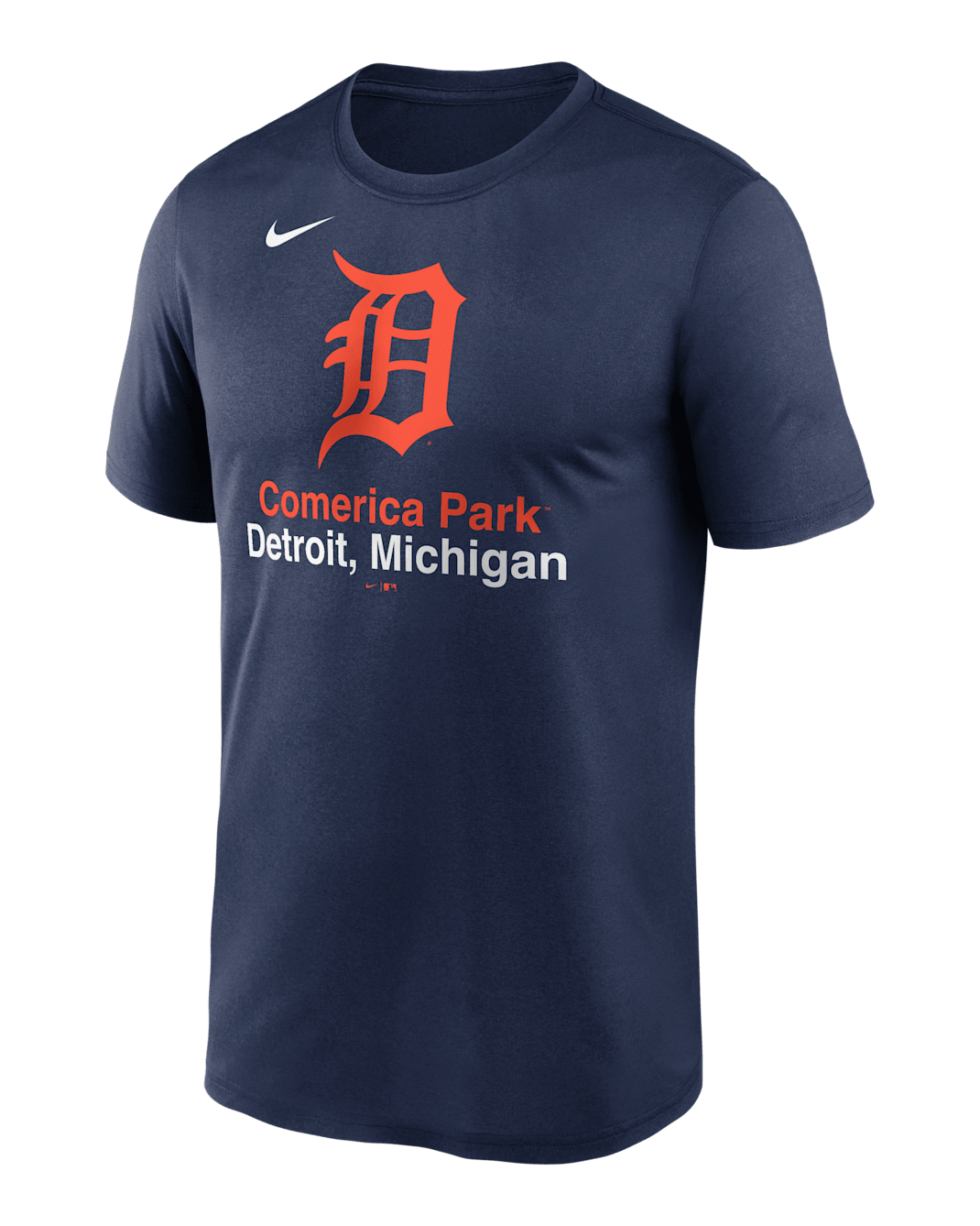 Detroit Tigers Stadium Legend Men's Nike Dri-FIT MLB T-Shirt - Navy