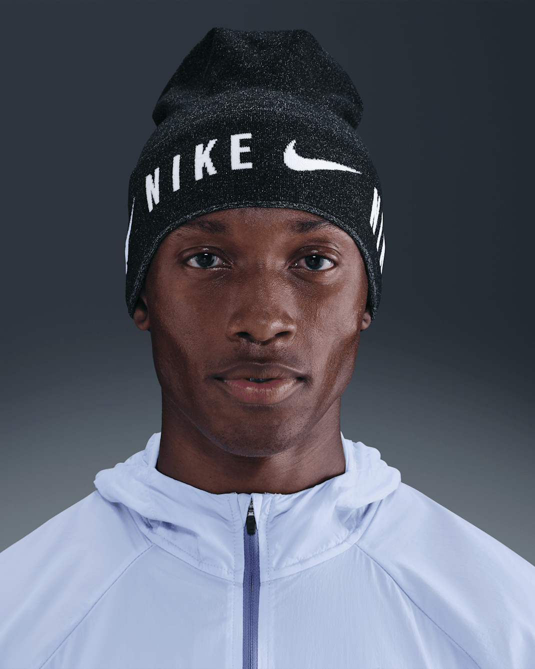 Gorro de correr Dri-FIT Nike Trail - Negro