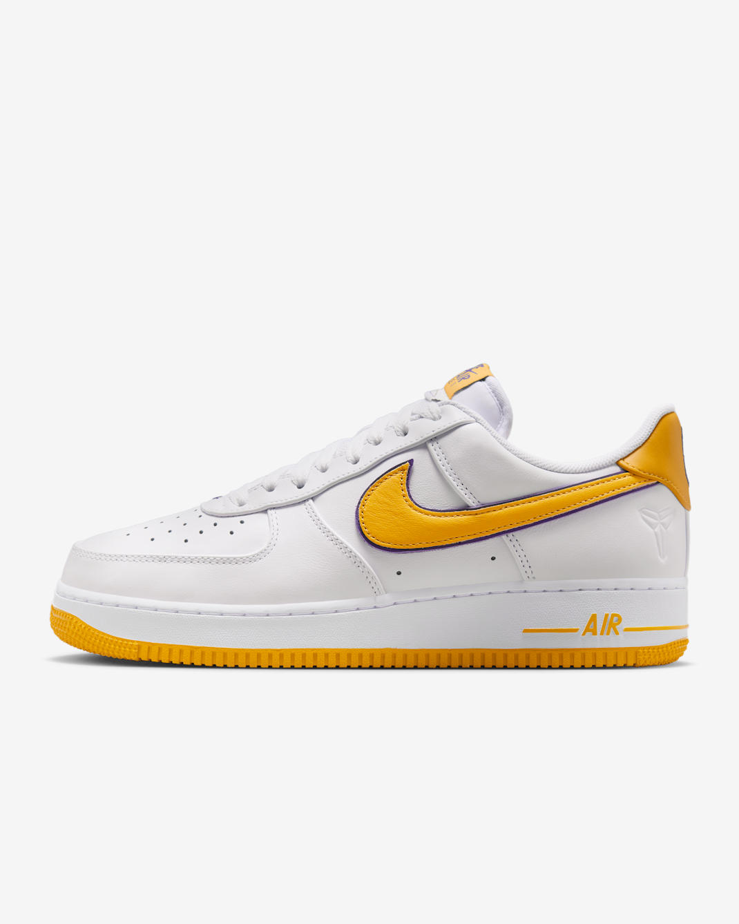Air Force 1 Low Retro x Kobe Men's Shoes - White/Varsity Purple/Varsity Maize