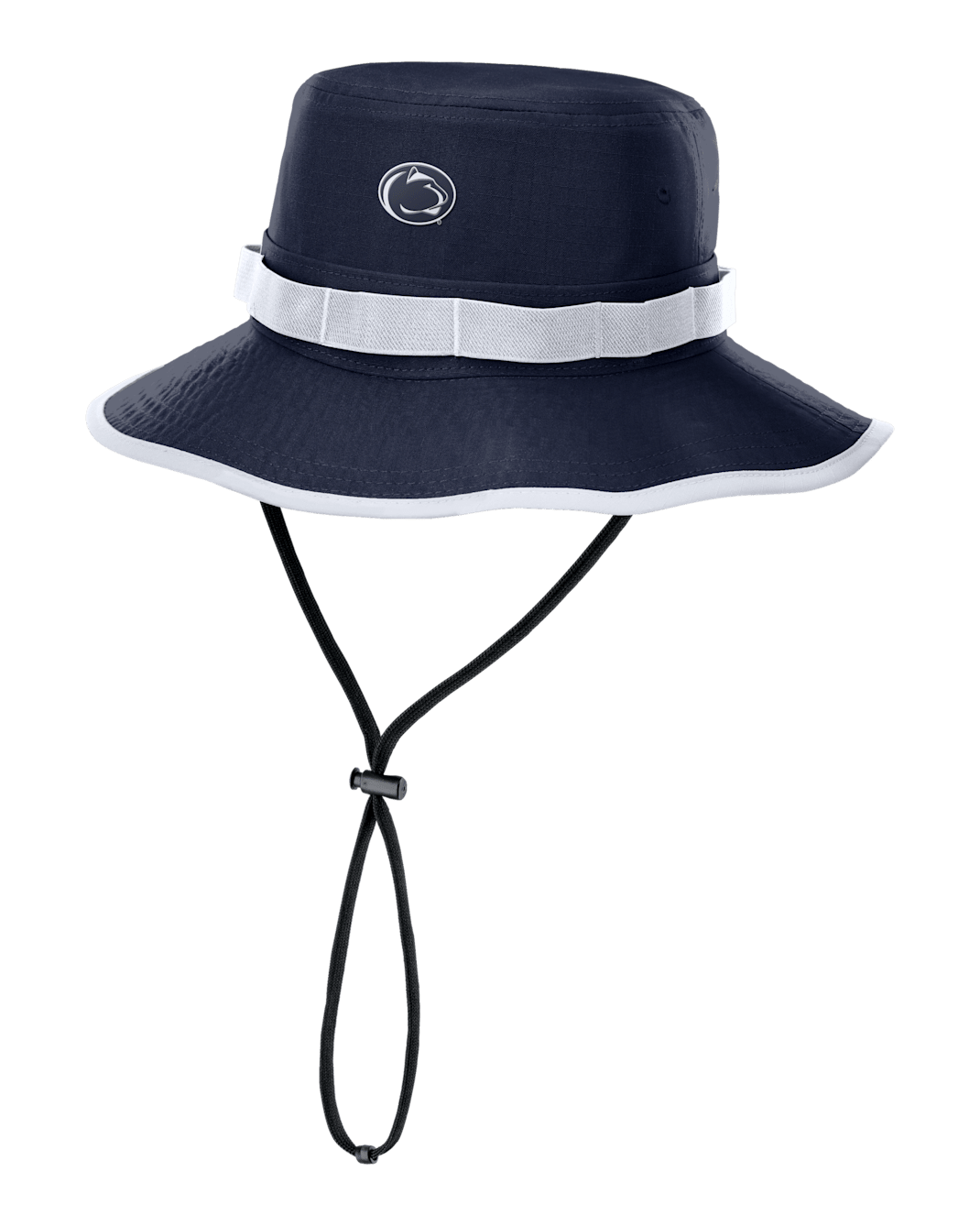 Gorro tipo pescador universitario Nike Dri-FIT para hombre Penn State Sideline Apex Gameday Boonie - Azul marino
