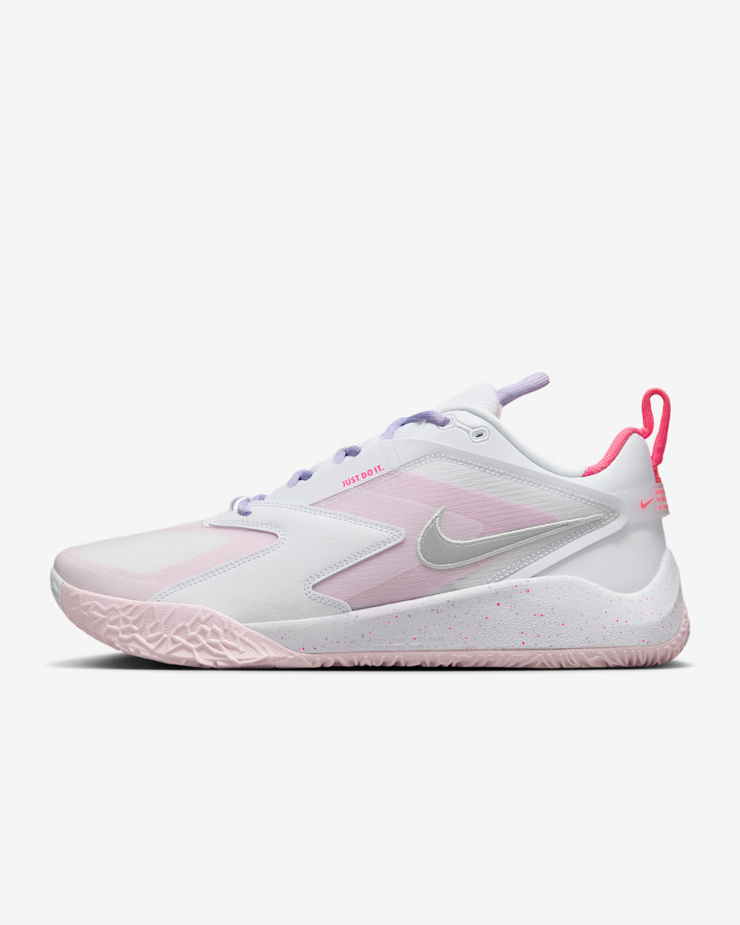 Nike HyperAce 3 SE Volleyball Shoes - White/Mint Foam/Violet Mist/Hyper Pink