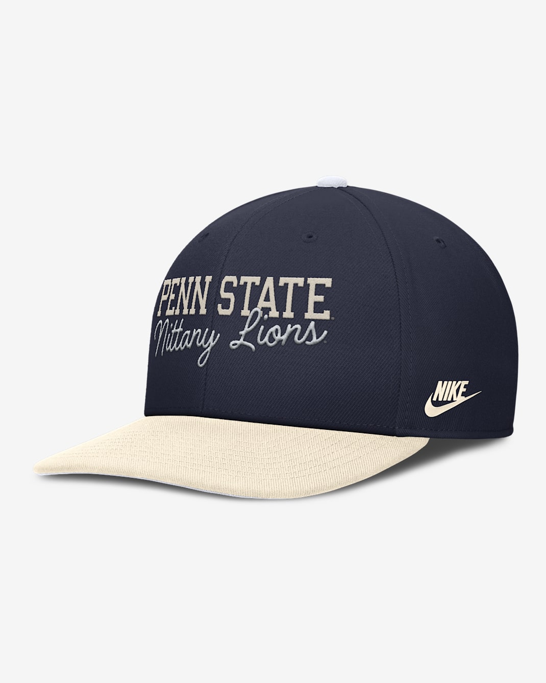Penn State Legacy Script Men's Nike Dri-FIT College Adjustable Hat - White