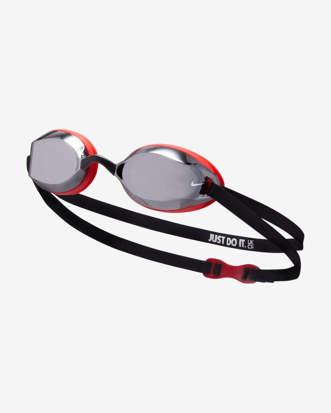 Antiparras espejadas Nike Legacy - Gris humo claro/Rojo universitario/Negro/Blanco