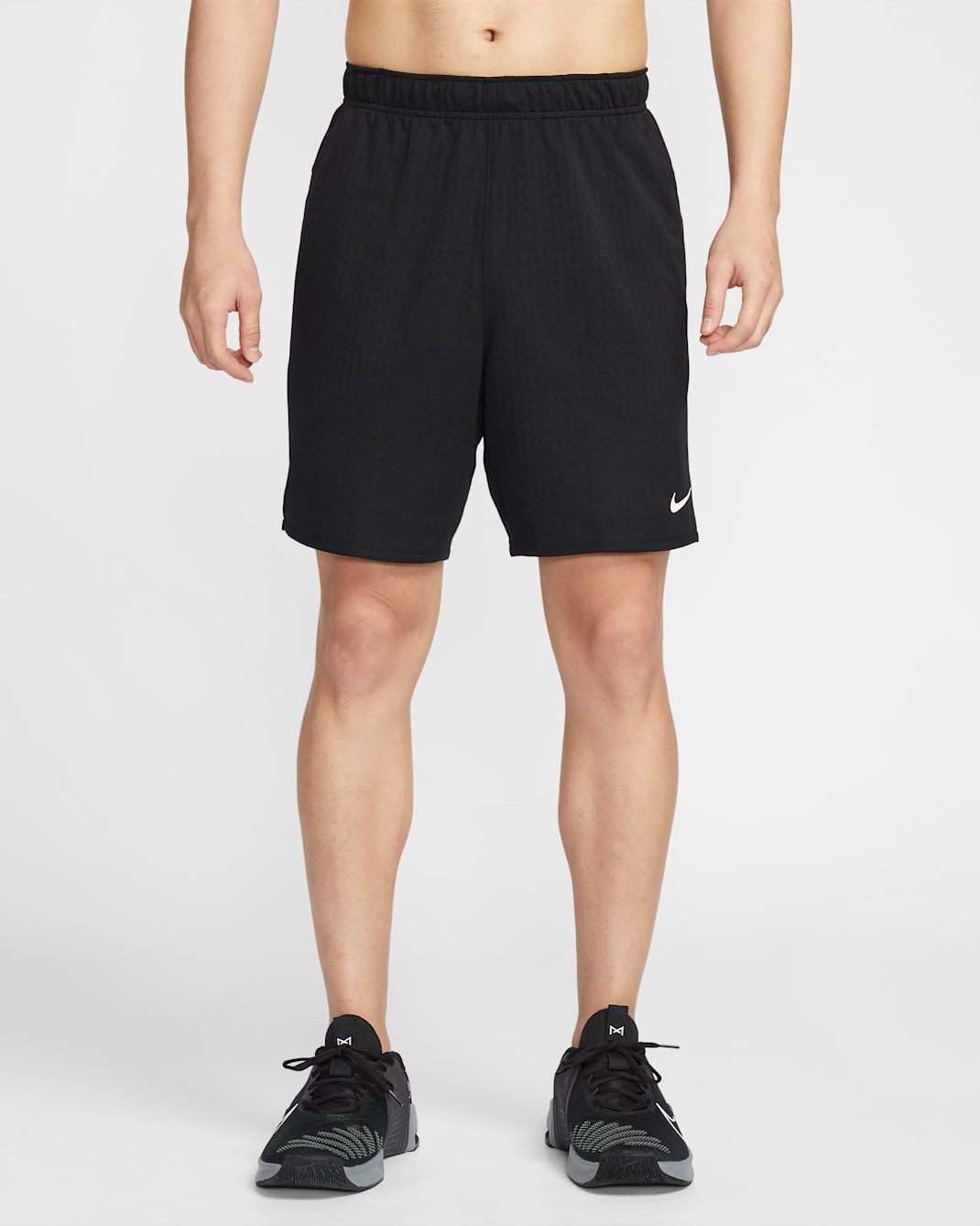 Nike Totality Breathe Men's Dri-FIT 7" Unlined Versatile Shorts - Black/White/White
