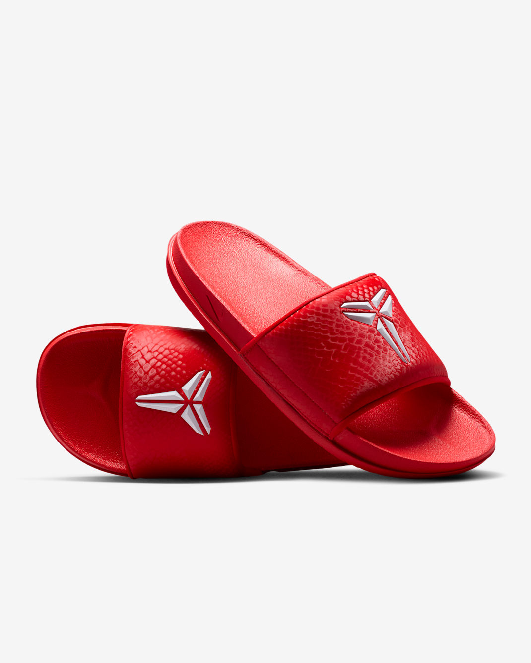 Kobe Offcourt Men's Slides - University Red/White