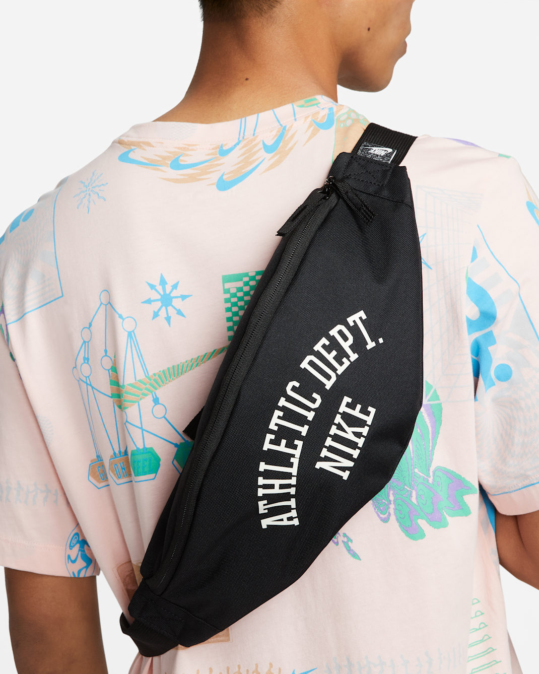 Nike Heritage Hip Pack (3L) - Black/Black/Sail