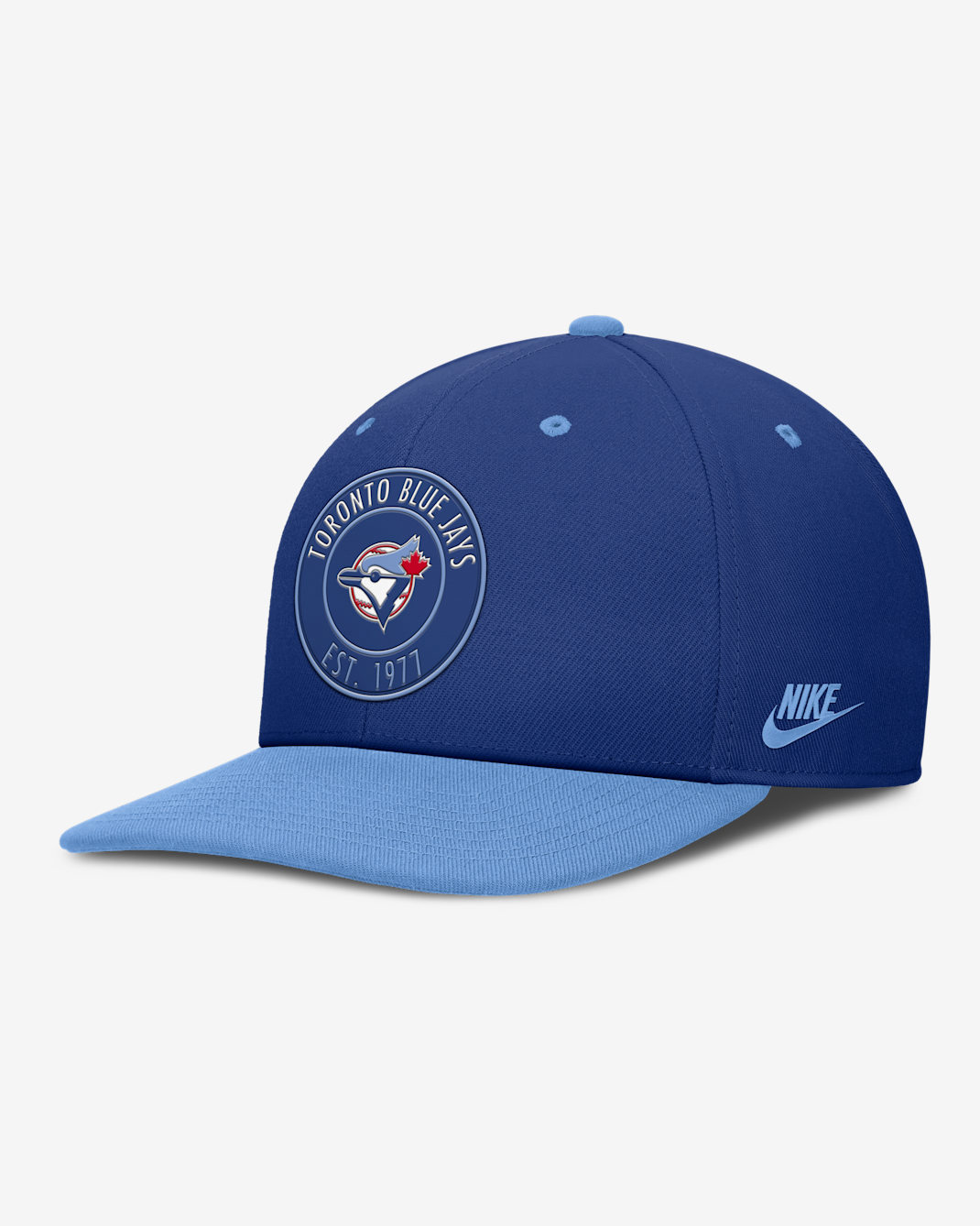 Toronto Blue Jays Cooperstown Pro Men's Nike Dri-FIT MLB Adjustable Hat - Rush Blue