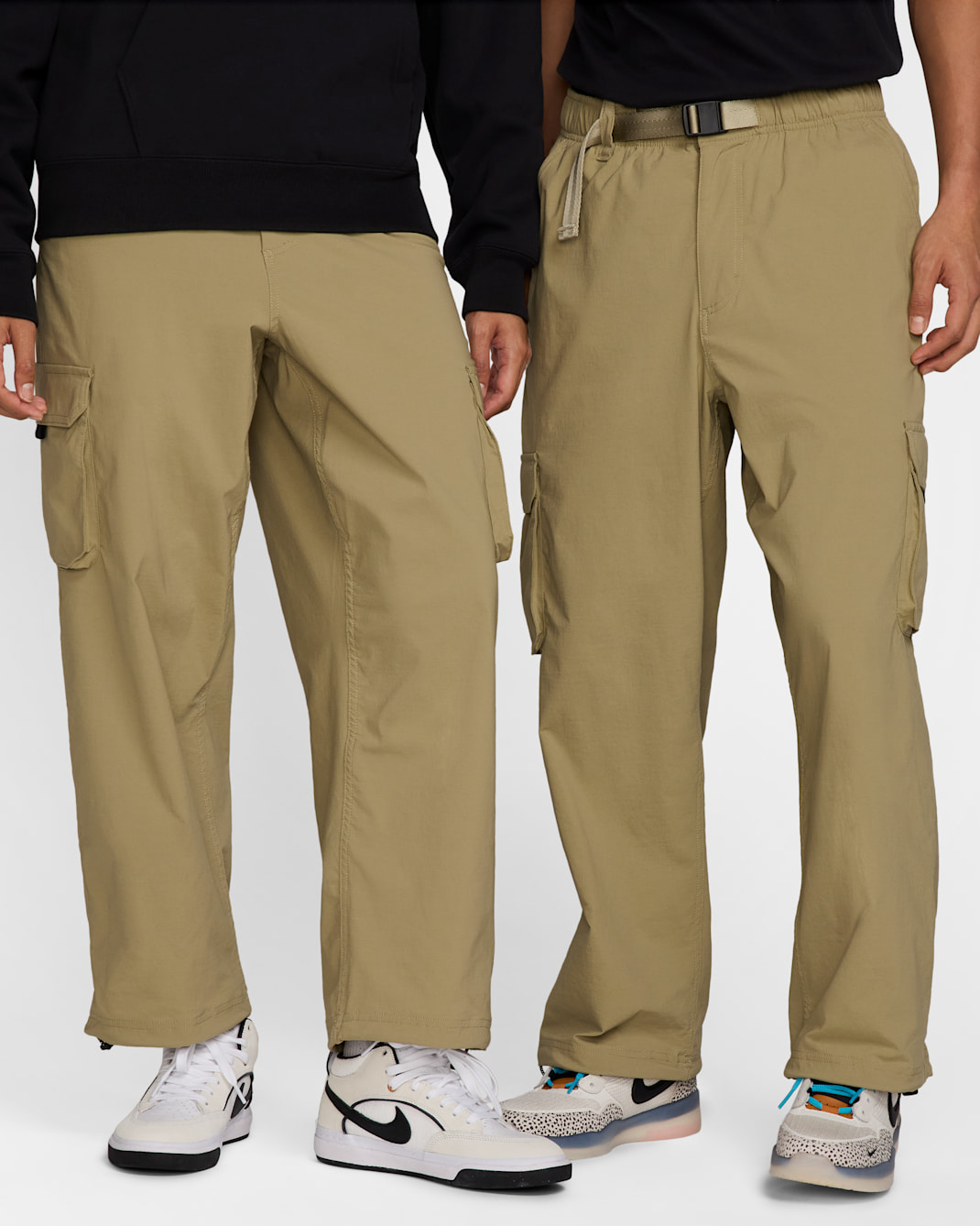 나이키 커니 카고 팬츠 - 뉴트럴 올리브/화이트